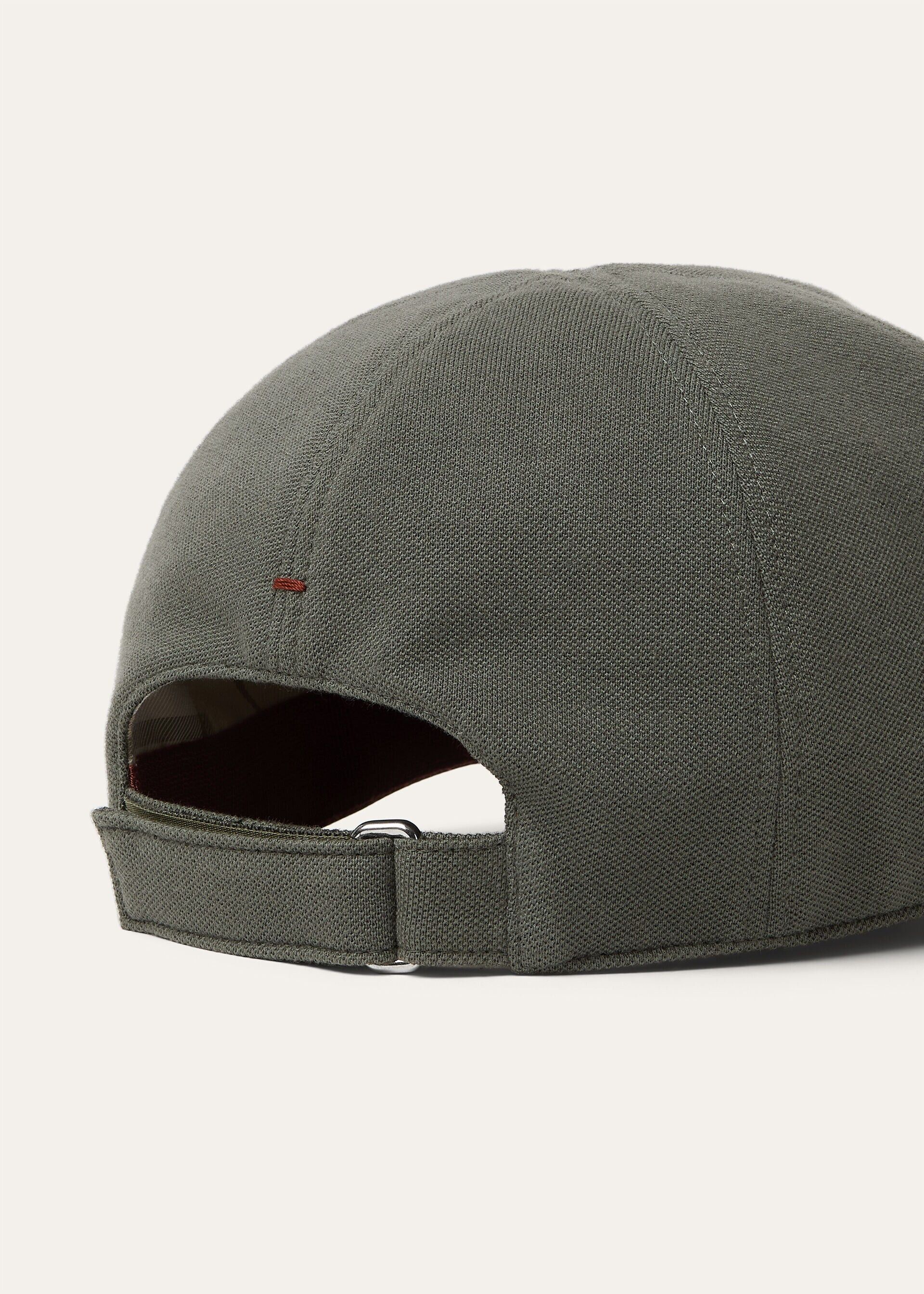 Loro Piana os11x0426 FAN9282 Size: OS / Baseball Cap / Hat Clorofilla Size ONE SIZE - 2 Thumbnail