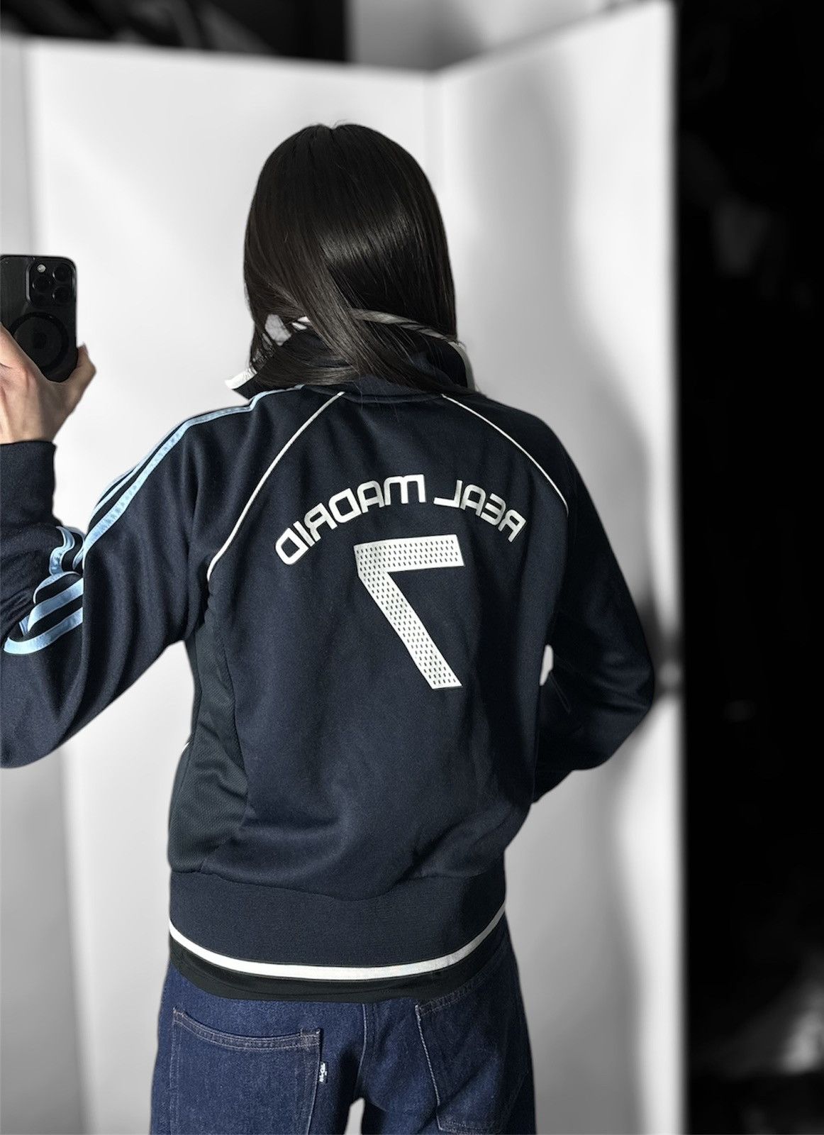 Adidas × Vintage Vintage adidas Real Madrid soccer jacket Women's 7 Size M / US 6-8 / IT 42-44 - 3 Thumbnail