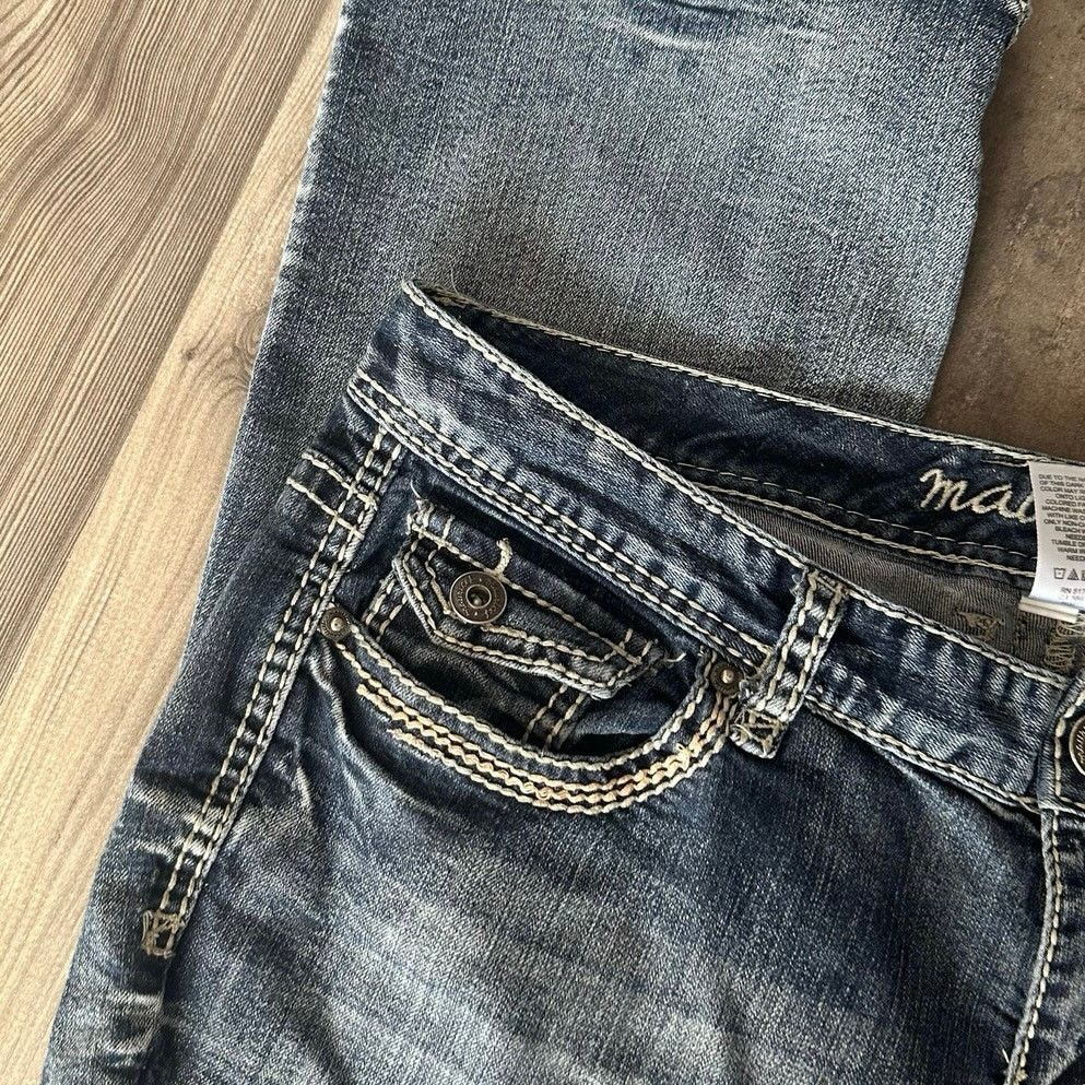 Other maurices bohemian stitch dark blue short jeans Size 34" / US 12 / IT 48 - 2 Thumbnail