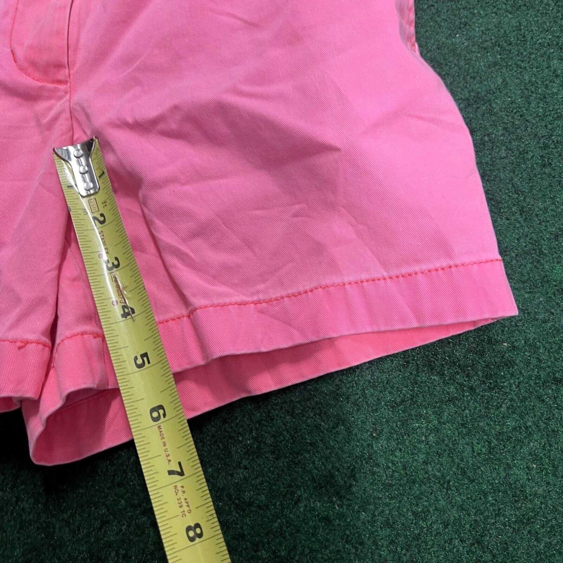 J.Crew J. Crew Shorts Womens Size 4 Pink Pockets Chino Flat Front Casual Preppy Size 27" / US 4 / IT 40 - 6 Thumbnail