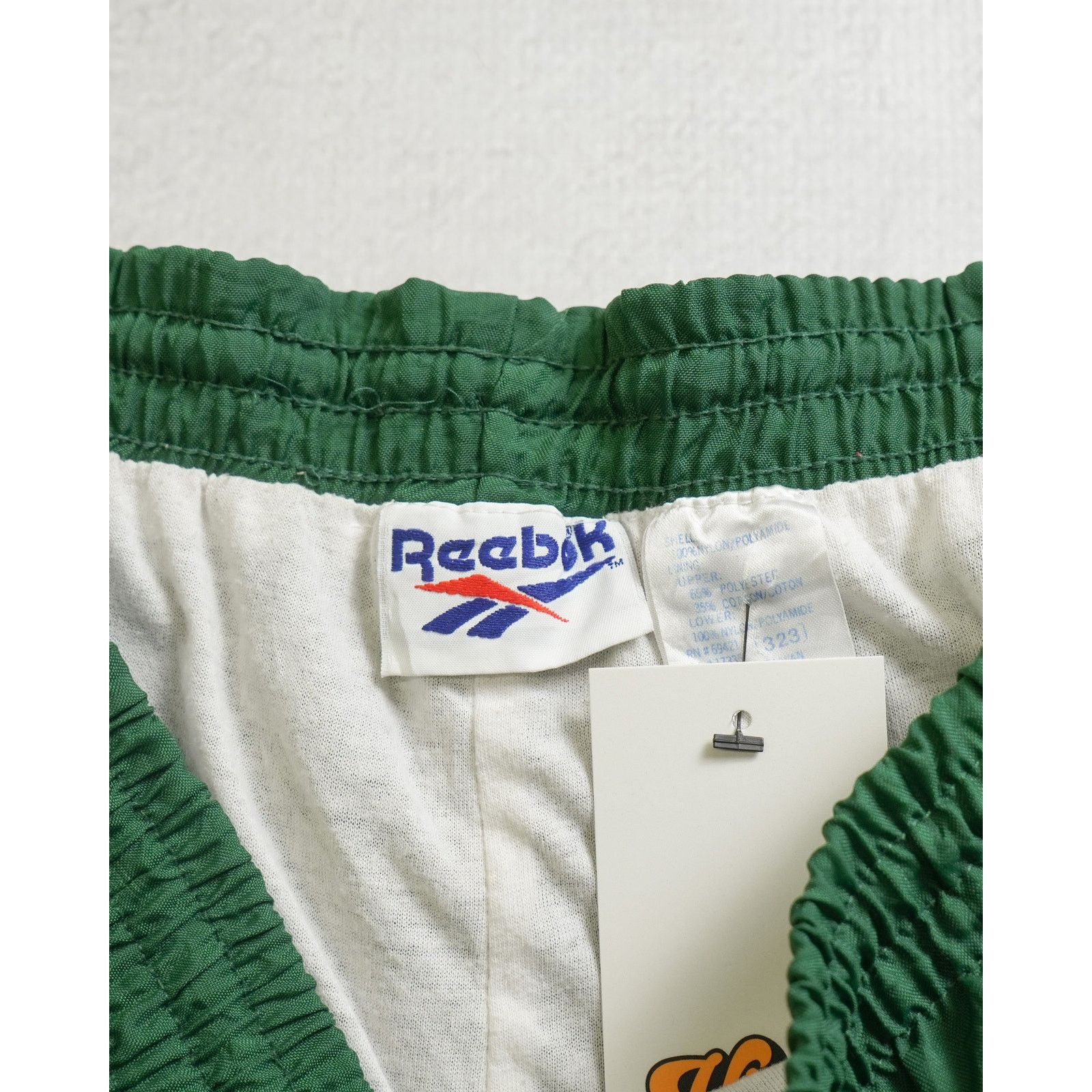 Reebok Vintage 90s Reebok Green Cuffed Track Pants - Men's Medium Size US 34 / EU 50 - 3 Thumbnail