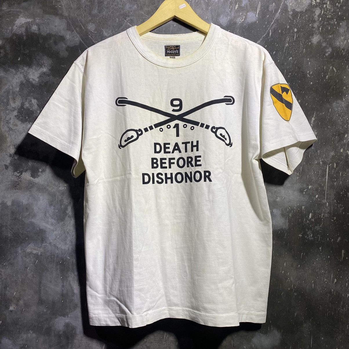 The Real McCoy's McCoy’s Cavalry Death Before Dishonor Tshirt Size US L / EU 52-54 / 3 - 2 Thumbnail