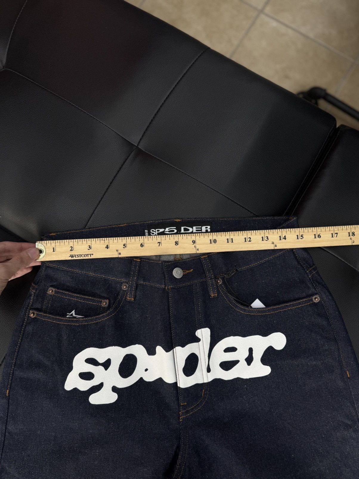 Sp5der Sp5der Jean Shorts Blue Size 28 (NEW) Size US 28 / EU 44 - 8 Thumbnail