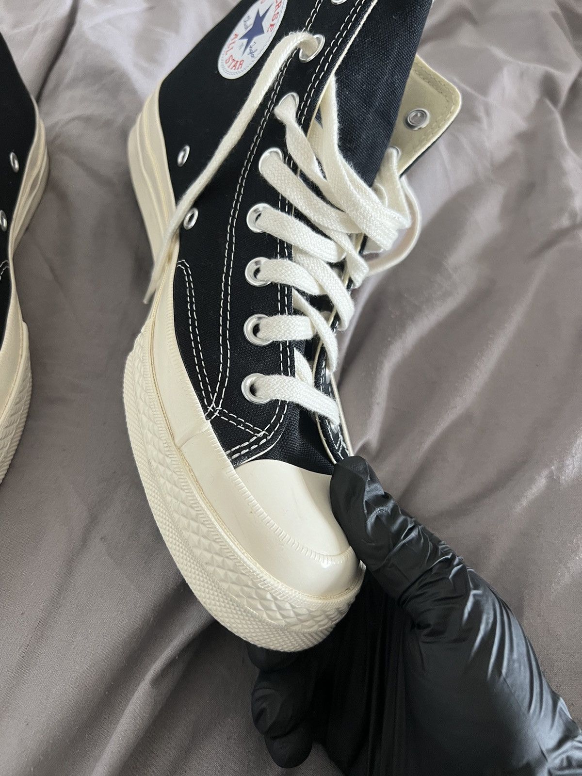 Comme des Garcons × Converse Comme de Garçon Converse Footwear Size US 8 / EU 41 - 6 Thumbnail