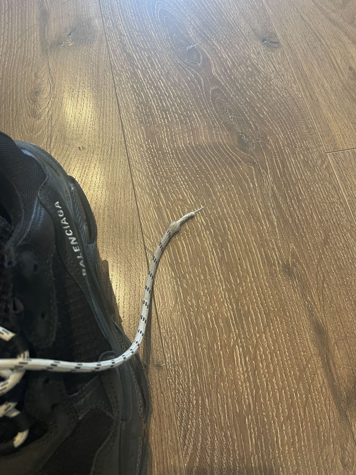 Balenciaga 👟 Balenciaga Triple S Black – Size EU 42 / US 9 Size US 9 / EU 42 - 5 Thumbnail