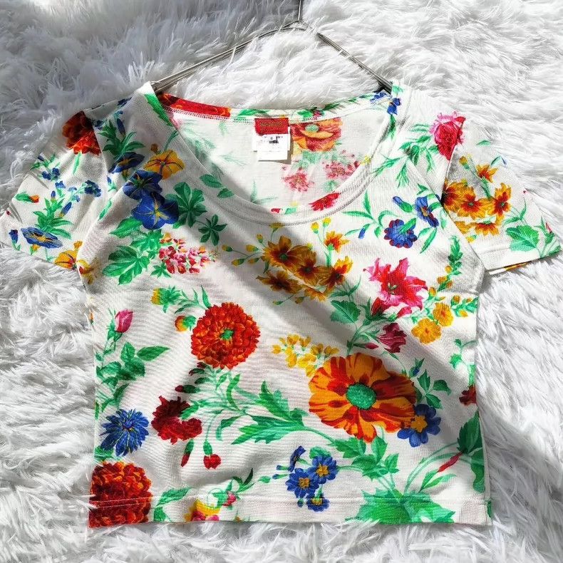 Kenzo KENZO 80s own period floral top Size S / US 4 / IT 40 - 1 Thumbnail