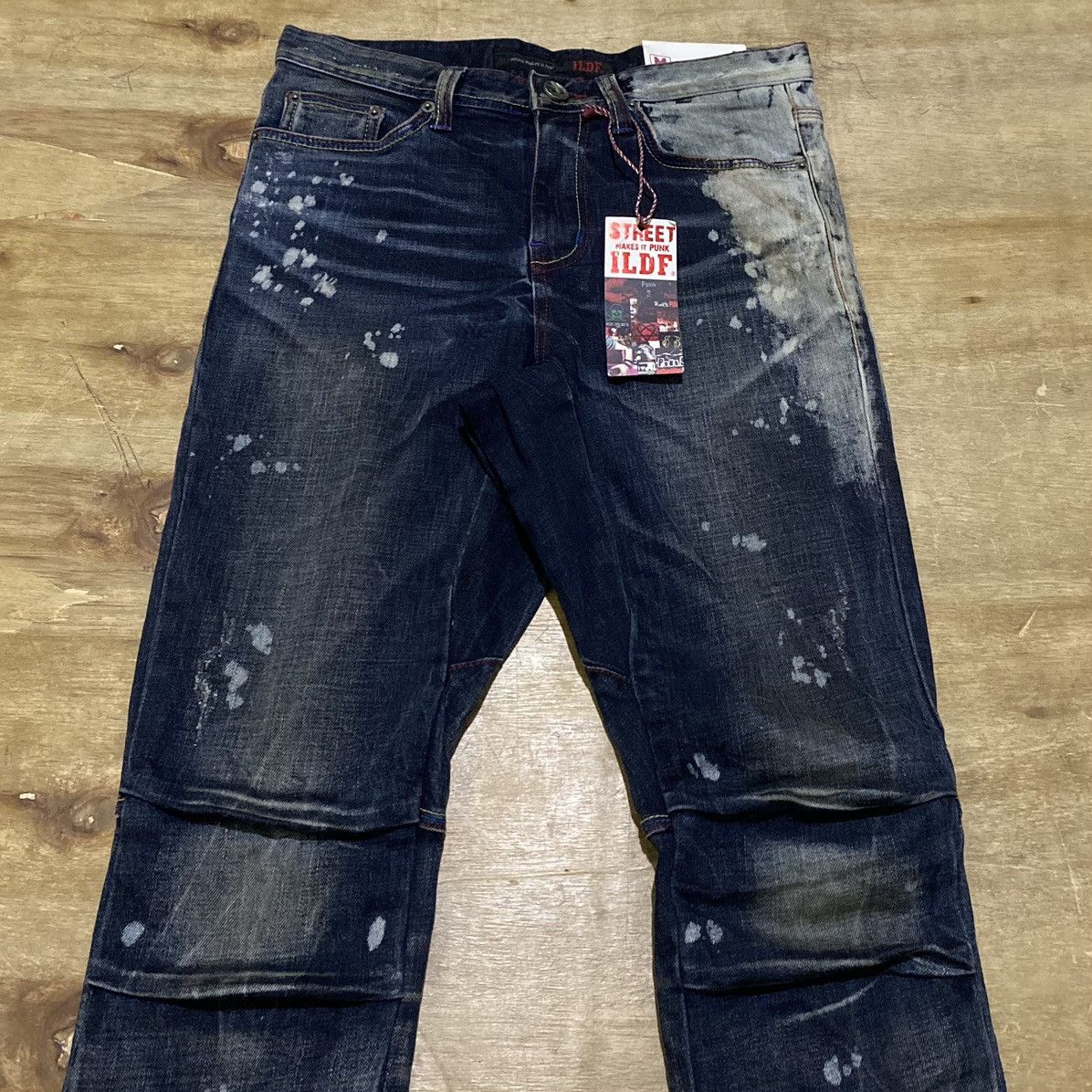 Japanese Brand ILDF street mark it punk pants Size US 32 / EU 48 - 3 Thumbnail