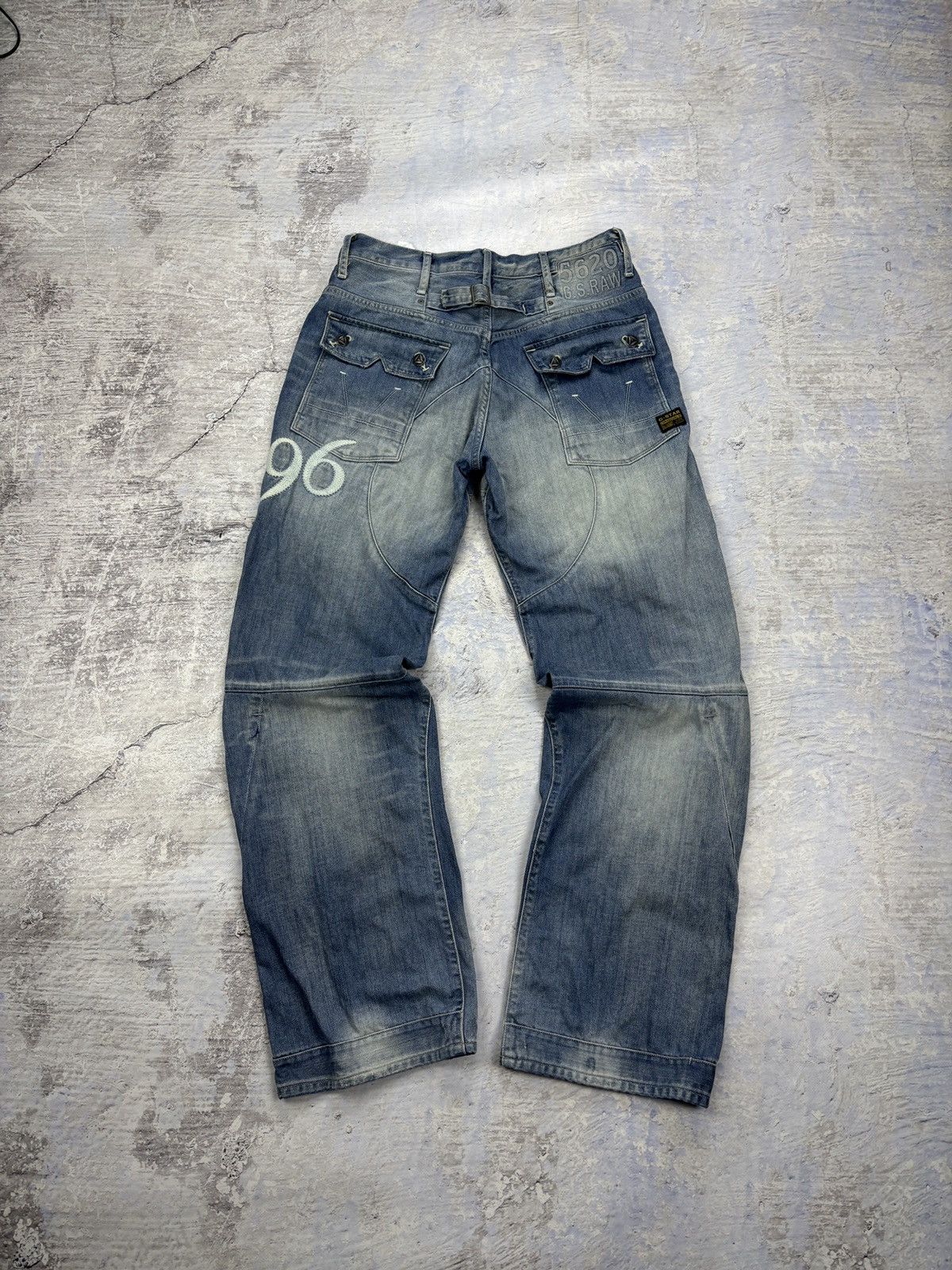 G-Star G-Star RAW buckleback jeans mens pants denim vintage Y2K Size US 30 / EU 46 - 1 Thumbnail