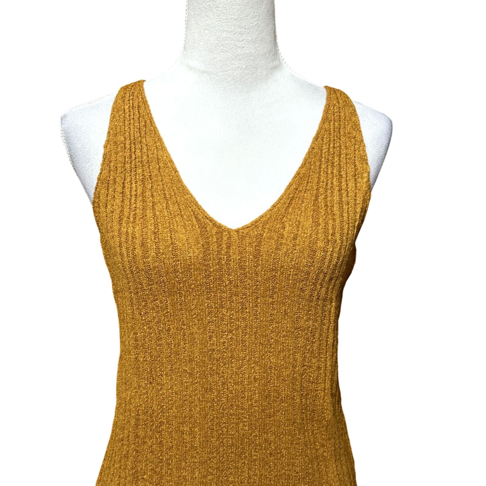 Other Jessica Simpson Edith Racerback Tank Top Sweater Brown M NWT Size S / US 4 / IT 40 - 3 Thumbnail