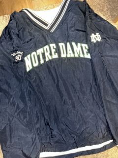 Notre Dame Football Jacket Men XL Vintage Champion Full Zip