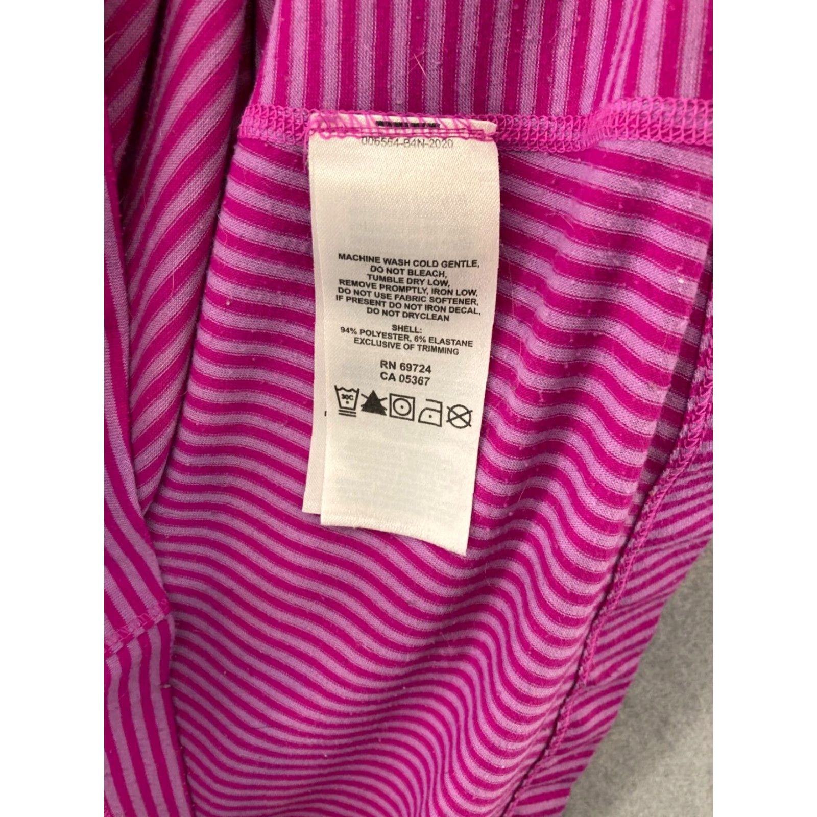 Vintage Columbia Hoodie Womens L Purple Lightweight Striped Outdoors Size L / US 10 / IT 46 - 7 Thumbnail