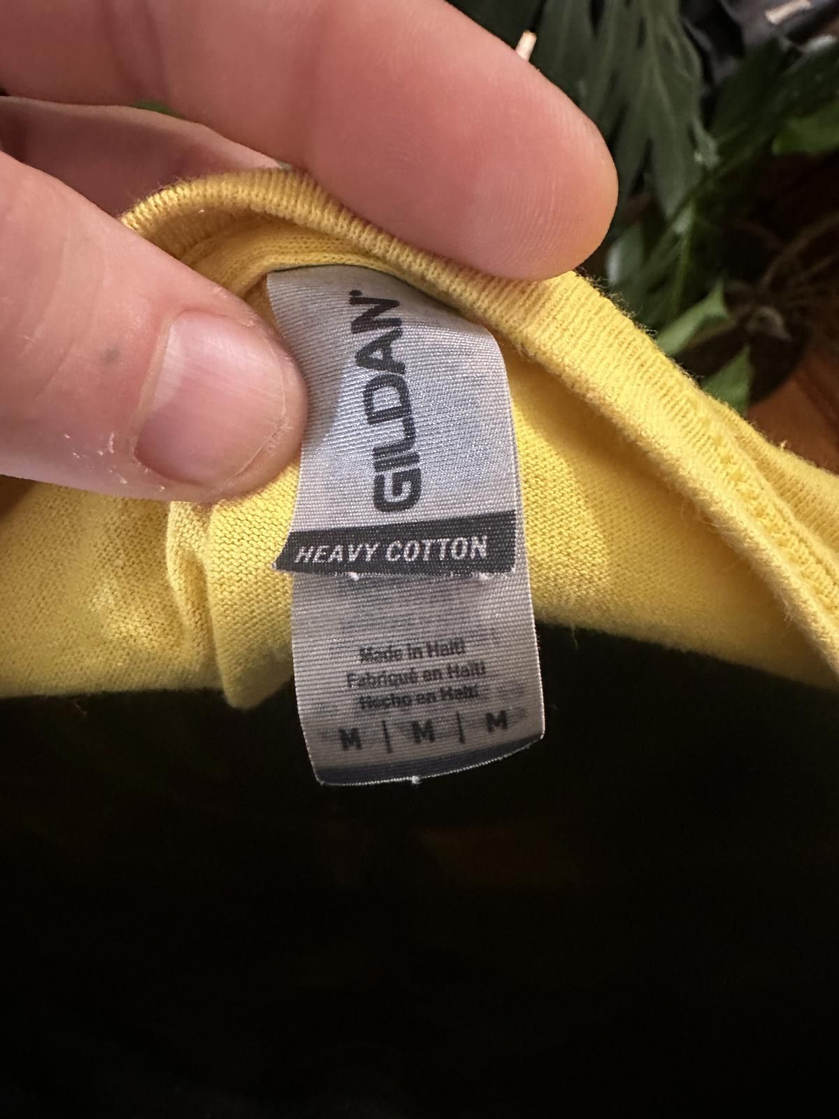 Gildan Gildan Boys & Girls Clubs T-Shirt - Yellow Heavy Cotton Size US M / EU 48-50 / 2 - 2 Thumbnail