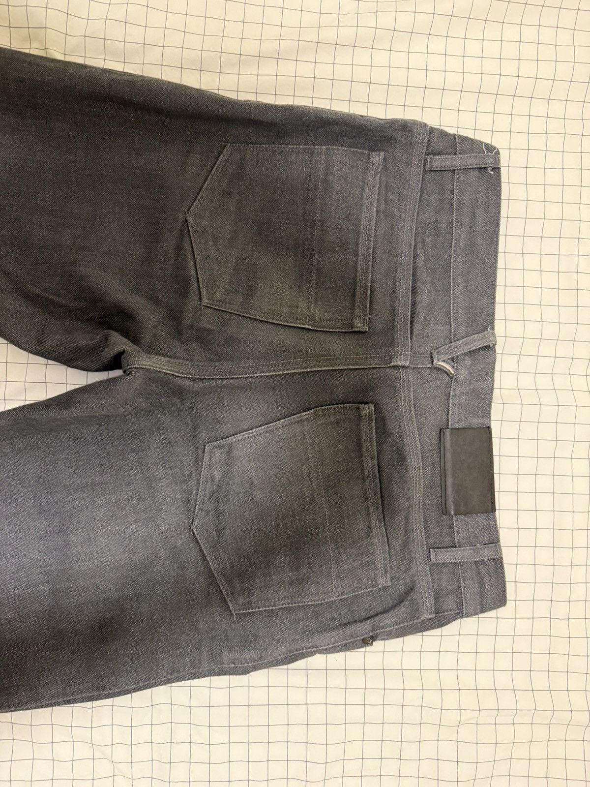 Raleigh Denim Raleigh Denim Martin Selvedge Raw Smokey Grey 32 Size US 32 / EU 48 - 5 Thumbnail