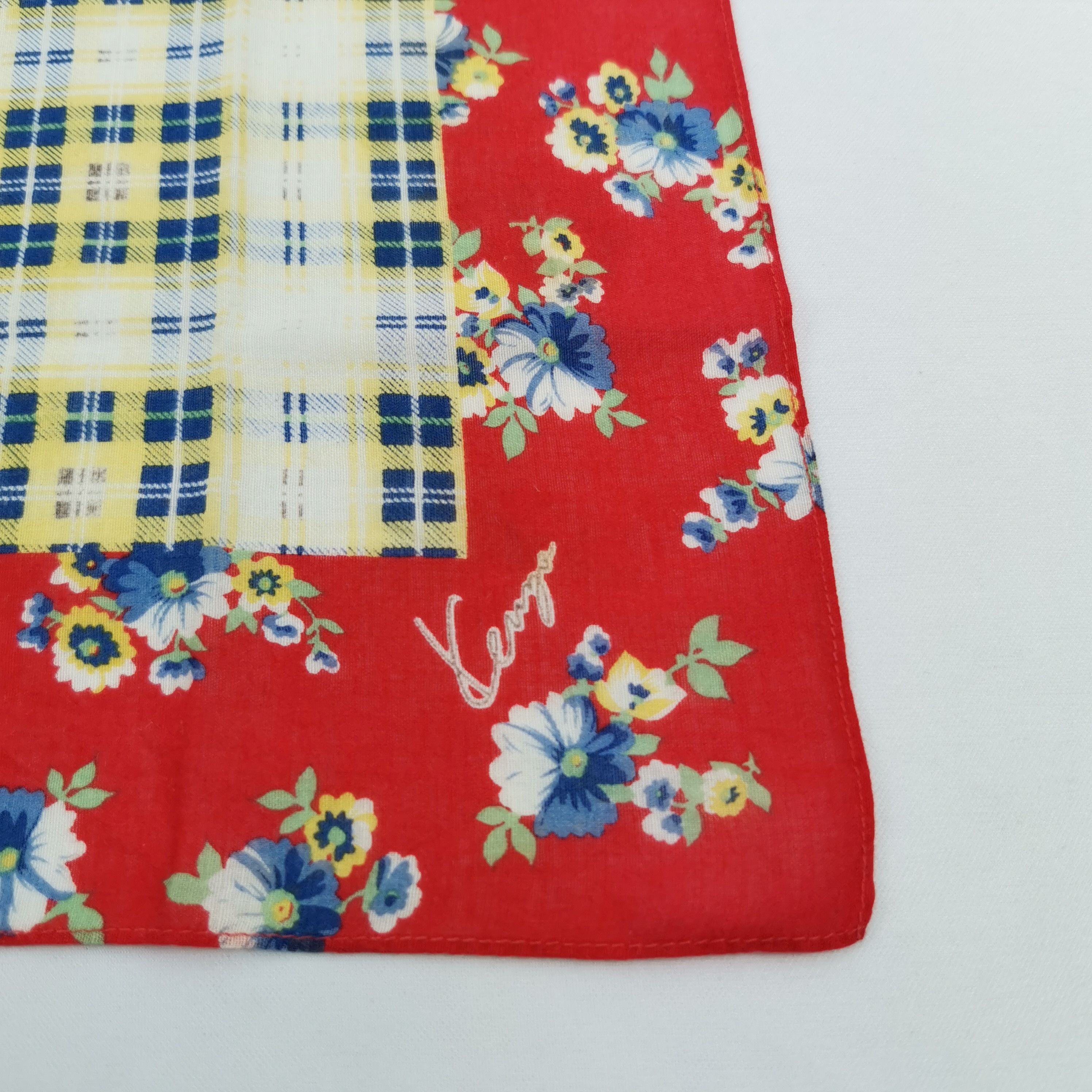 Kenzo Vintage Kenzo Handkerchief Neckerchief Bandana Scarves Size ONE SIZE - 2 Thumbnail
