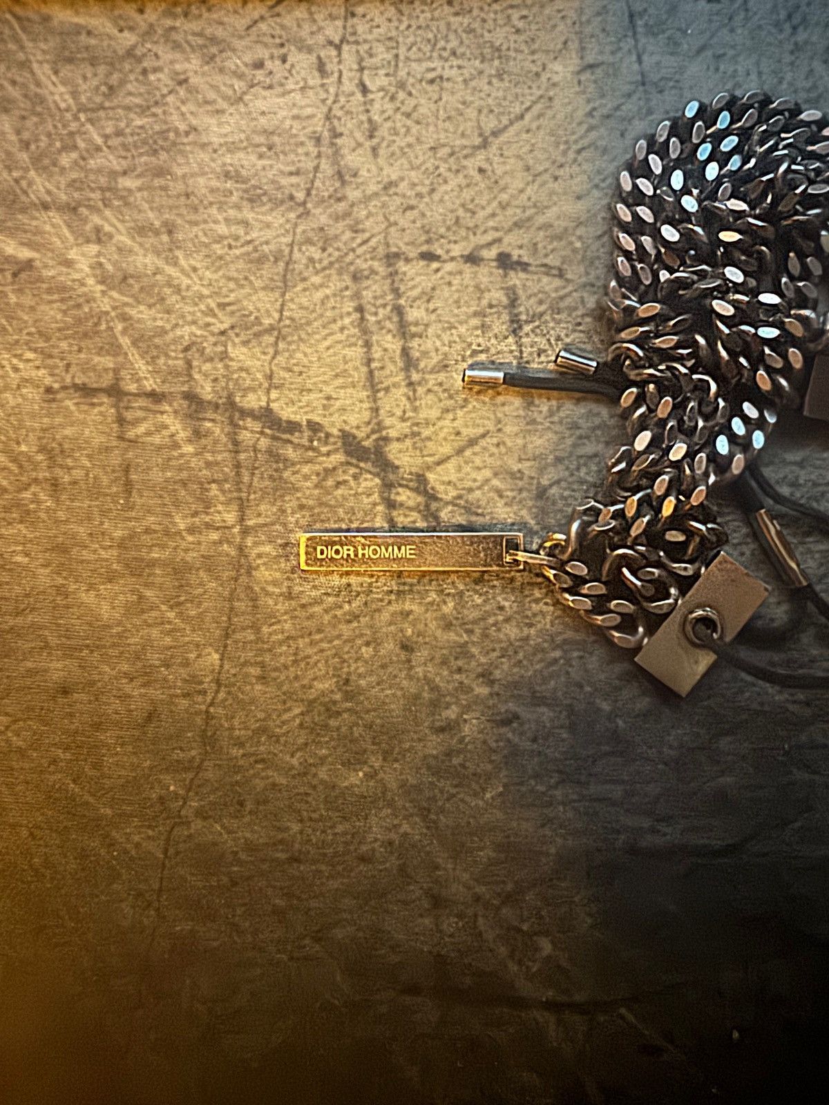 Dior × Hedi Slimane 03 Dior Homme Strip Bracelet Size ONE SIZE - 4 Thumbnail