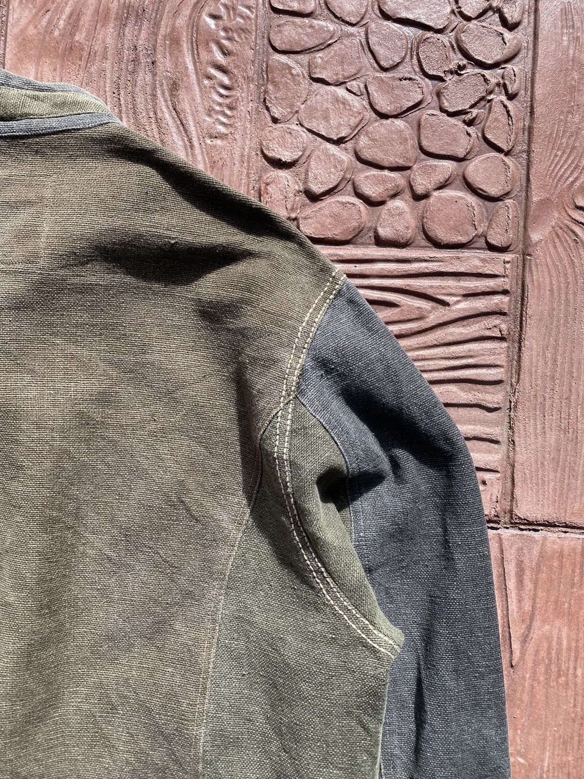 atmos 🔥Rare ATMOSPHERE Denim Reconstructed Jacket Like Kapital Size US XL / EU 56 / 4 - 20 Thumbnail