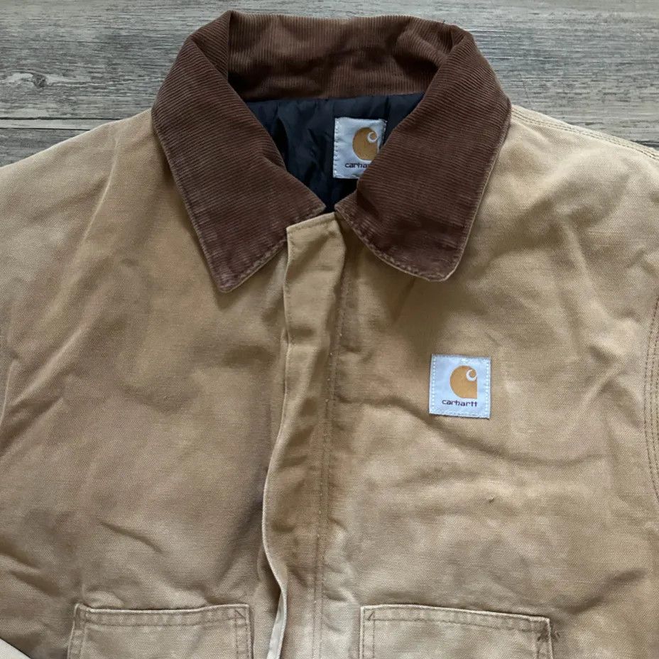 Carhartt Vintage Carhartt J22 BRN Arctic Detroit Jakcet Size L / XL Size US L / EU 52-54 / 3 - 3 Thumbnail