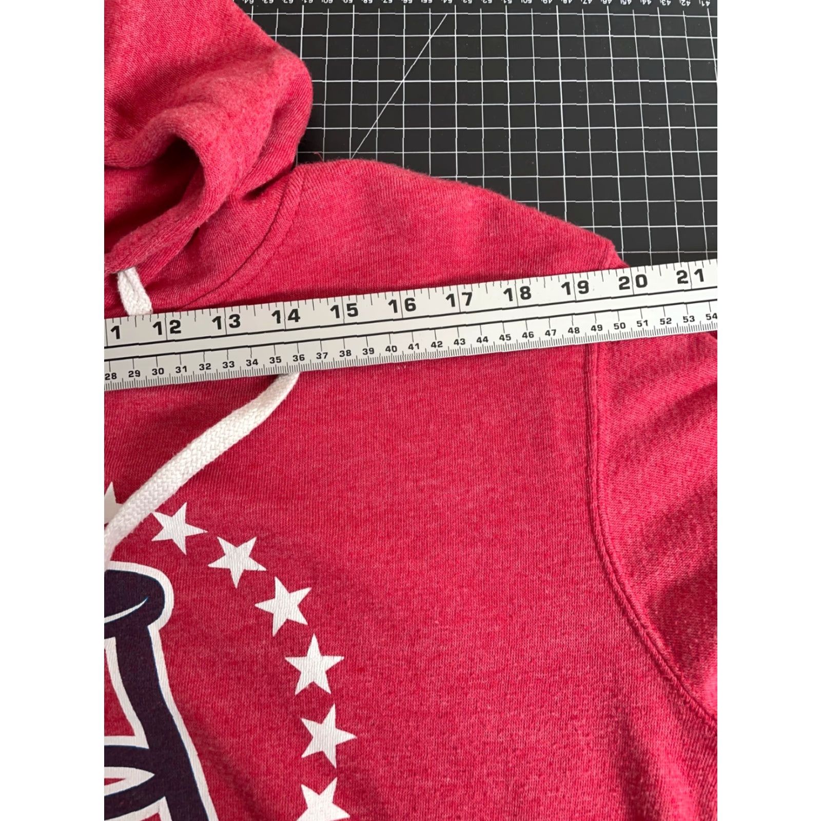 Vintage Barstool Sports Hoodie Logo Drawstring Adult Medium Red Sweatshirt Lightweight Size US M / EU 48-50 / 2 - 7 Thumbnail