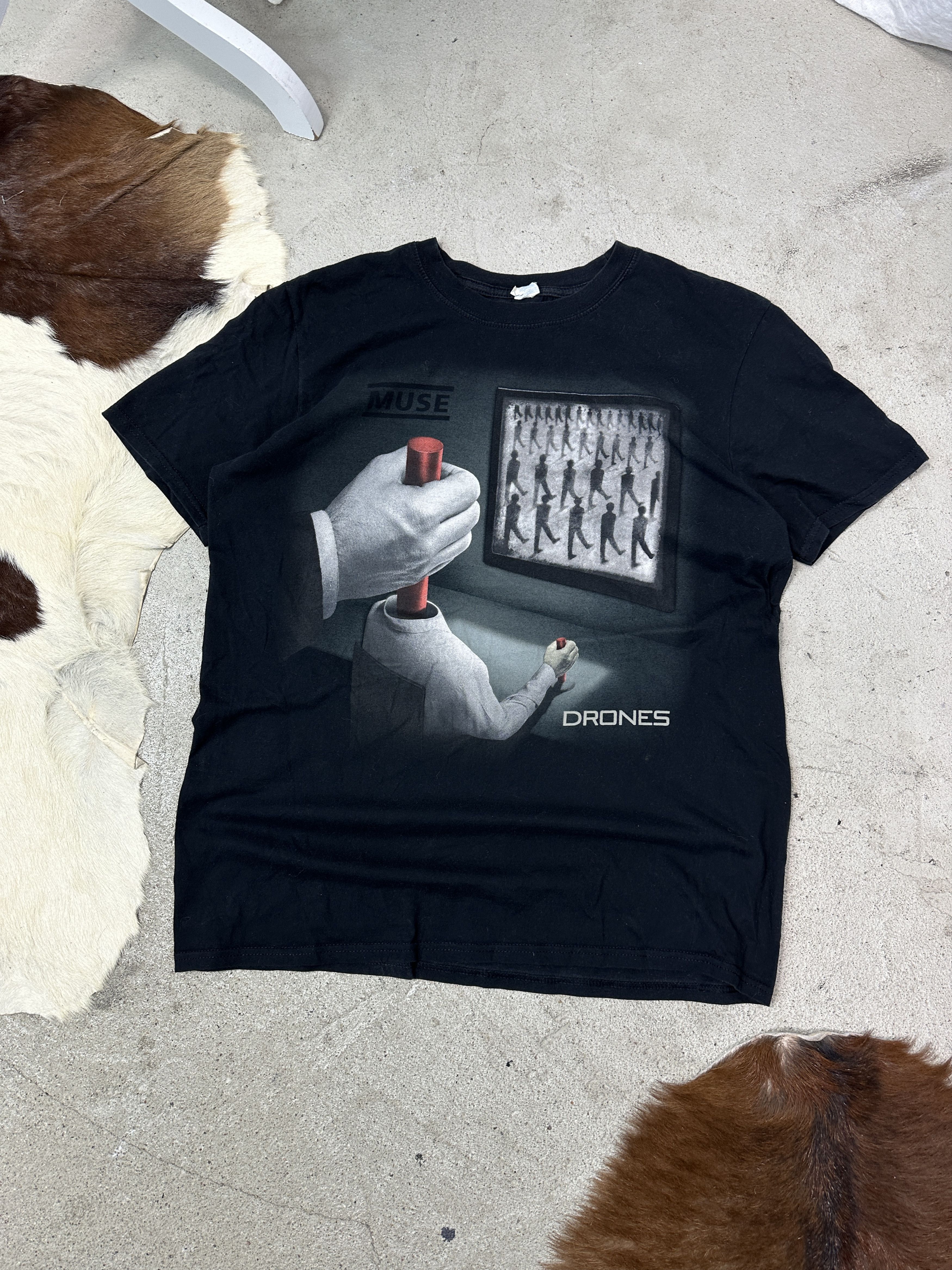 Polo Ralph Lauren Vintage Streetwear Oversize Printed Muse T-shirt Y2K Size US XL / EU 56 / 4 - 1 Thumbnail