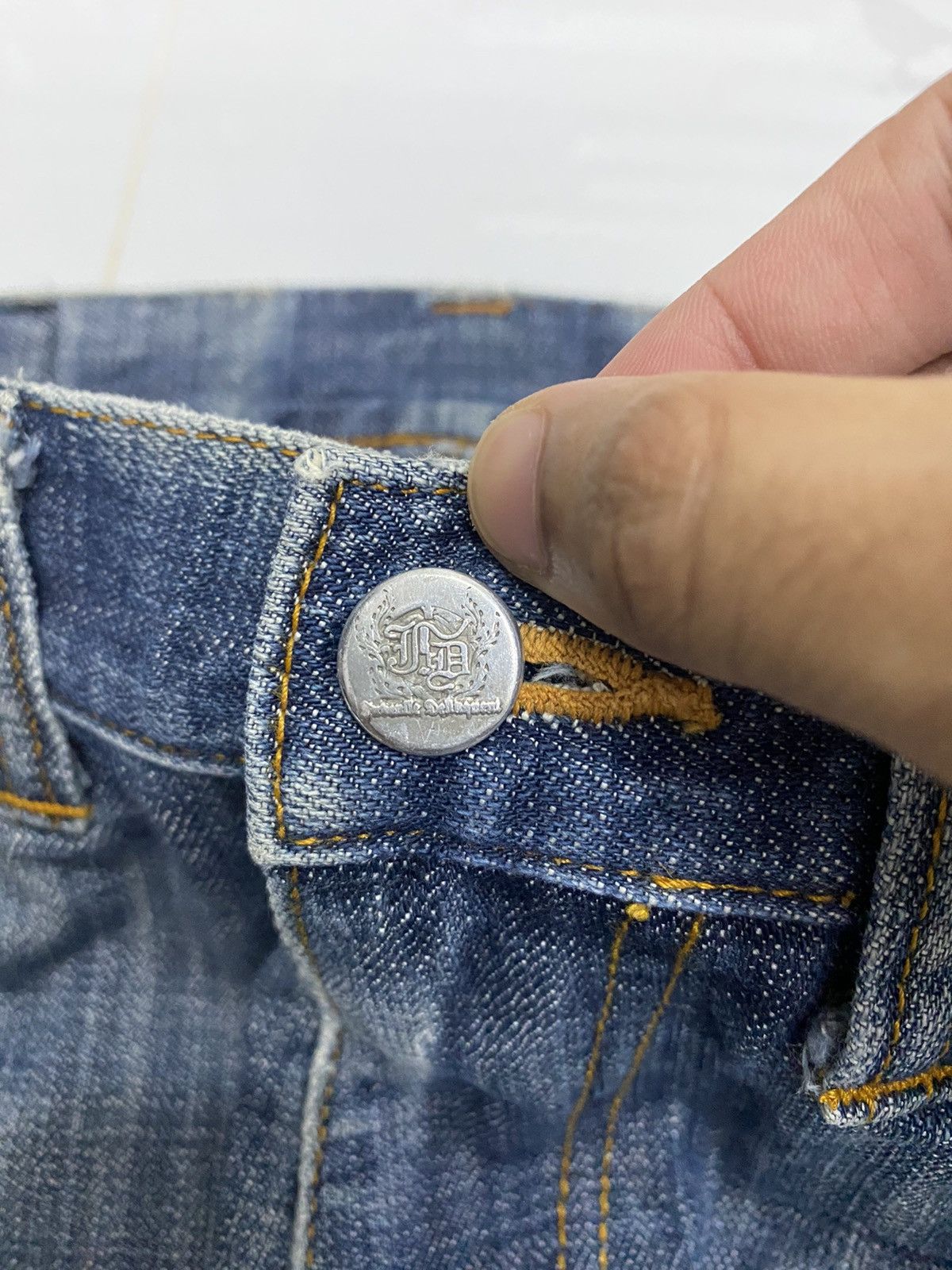 If Six Was Nine JUVENILE DELINQUENT JAPANESE AVANT GARDE DENIM JEAN Size US 31 - 11 Thumbnail
