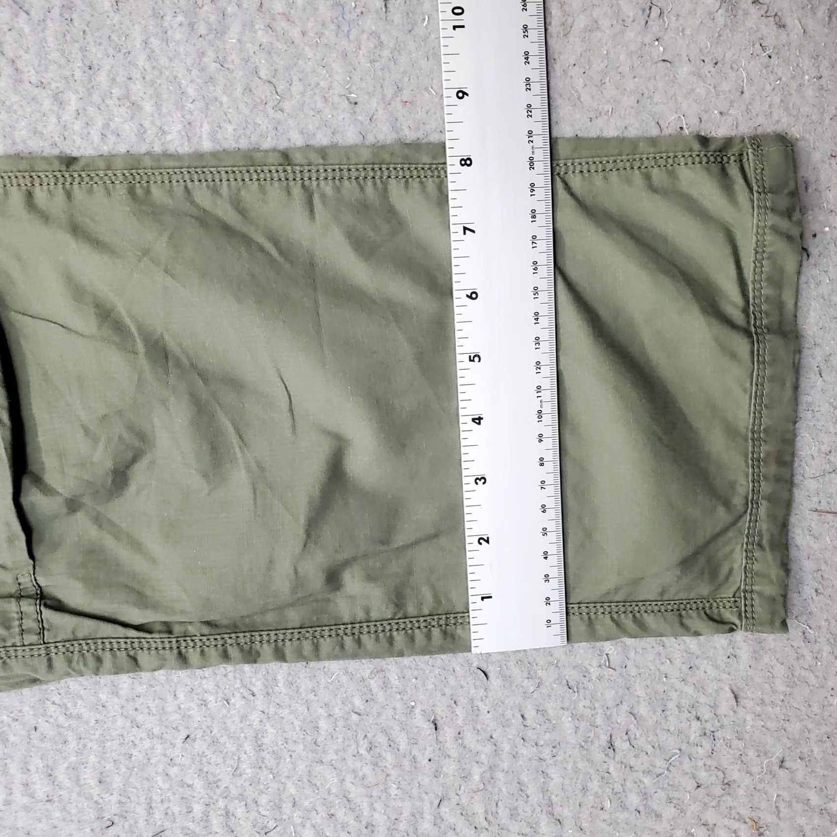 Vintage Helix Cargo Pants Mens 32x30 Green Rugged Flex Utility Workwear Straight Leg Size US 32 / EU 48 - 5 Thumbnail