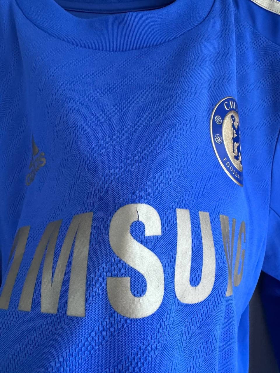 Adidas Chelsea FC 2012/13 Home Long Sleeve Soccer Jersey, Size M Size US M / EU 48-50 / 2 - 8 Thumbnail
