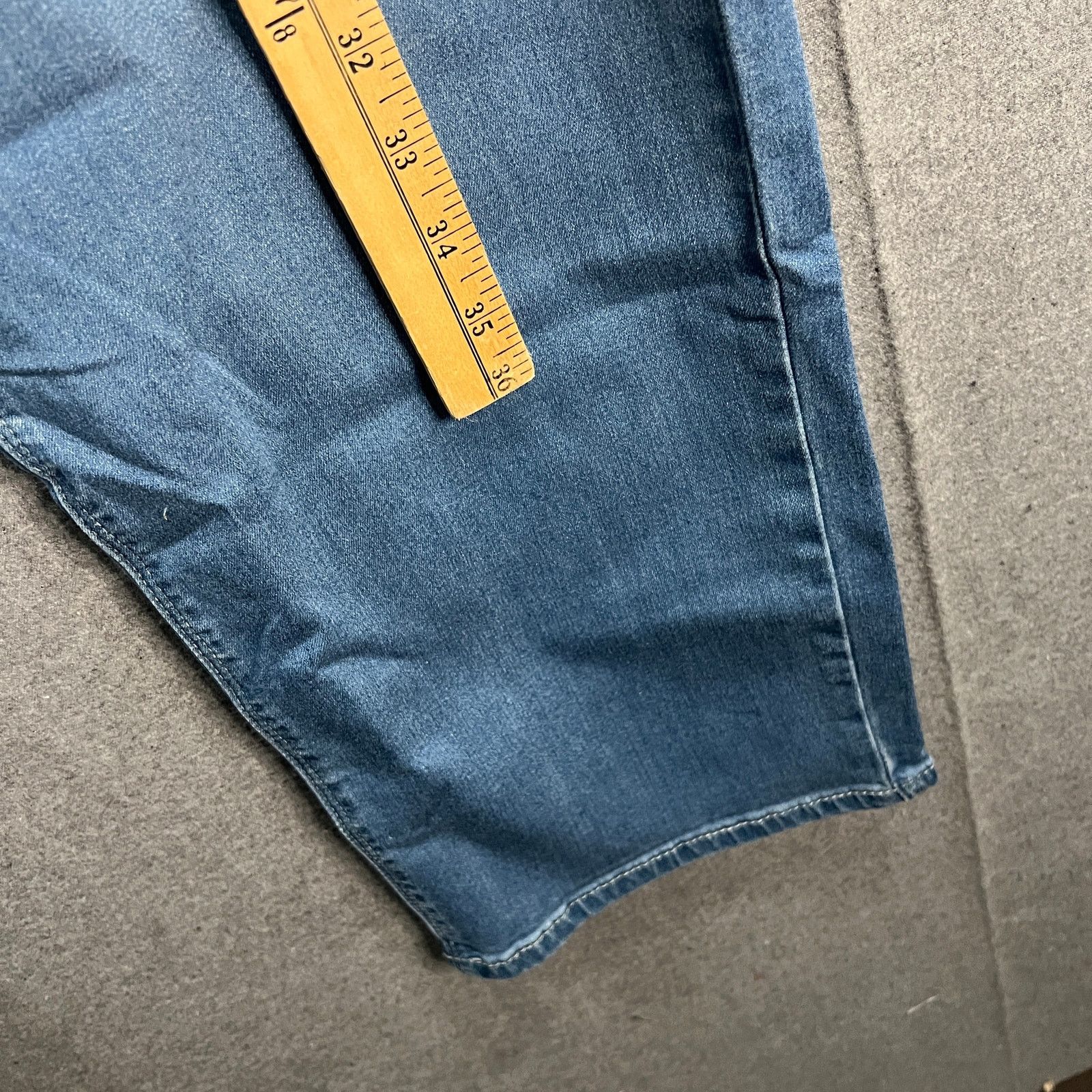 Other Laurie Felt Silky Denim The Easy Skinny Jeans - Indigo Light Size 42" / US 20 - 15 Thumbnail