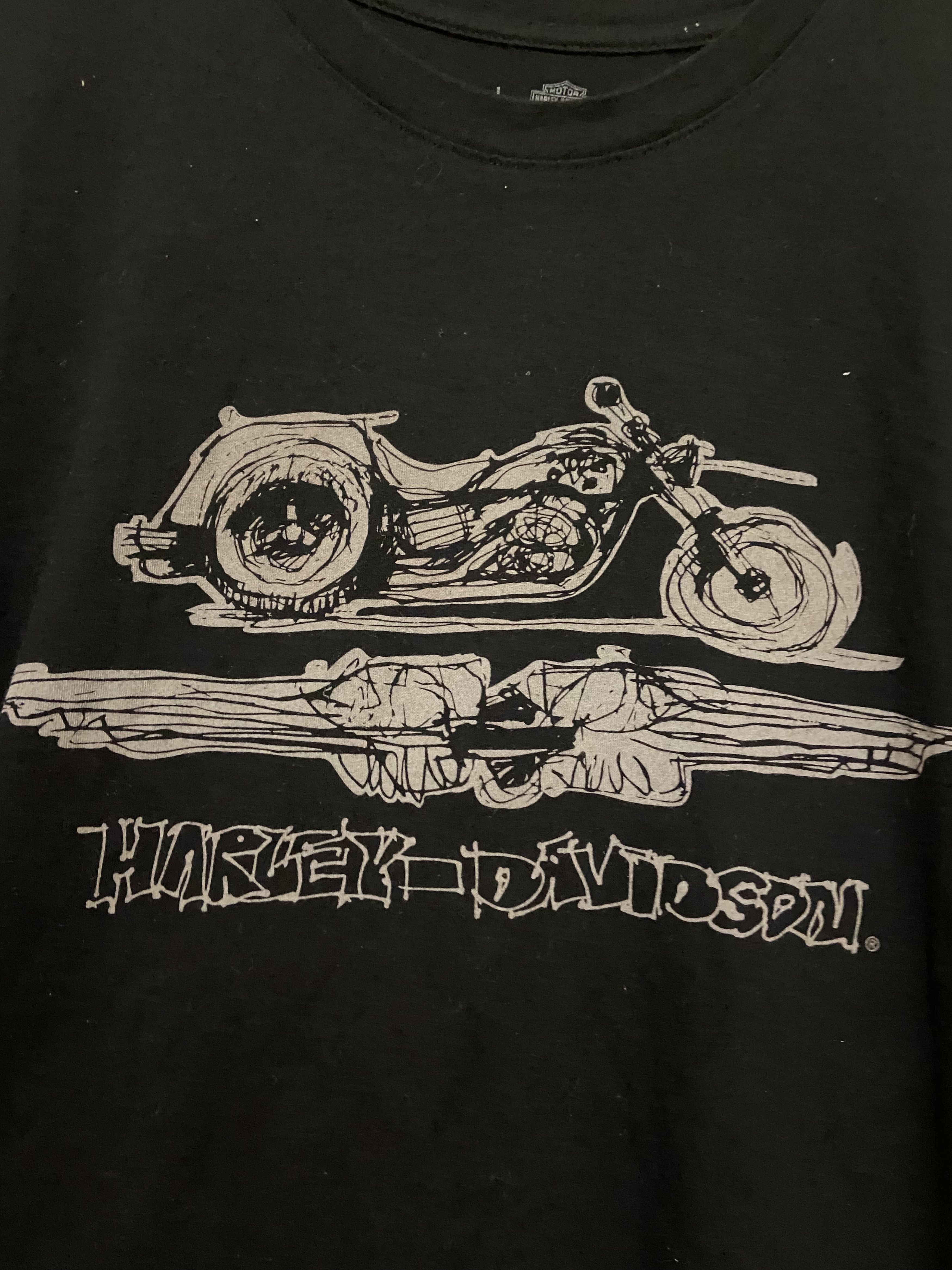Harley Davidson Harley-Davidson Men's XL Willie G Limited Ed. Sketch USA Size US XL / EU 56 / 4 - 3 Thumbnail