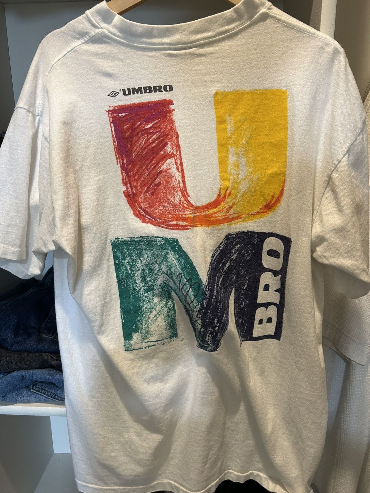 Umbro Vintgae umbro color tee Size US XL / EU 56 / 4 - 2 Thumbnail