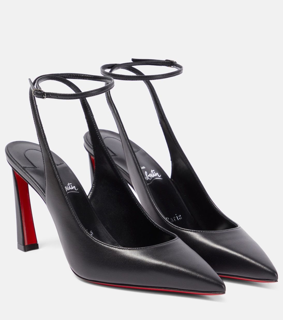 image of Christian Louboutin 85Mm Condora Leather Pumps Shoes in Black, Women's (Size 11)