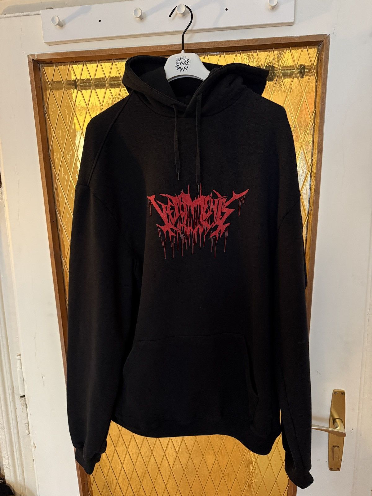 Vetements Vetements Metal Tour Hoodie (S fits XXL) Size US XXL / EU 58 / 5 - 1 Thumbnail