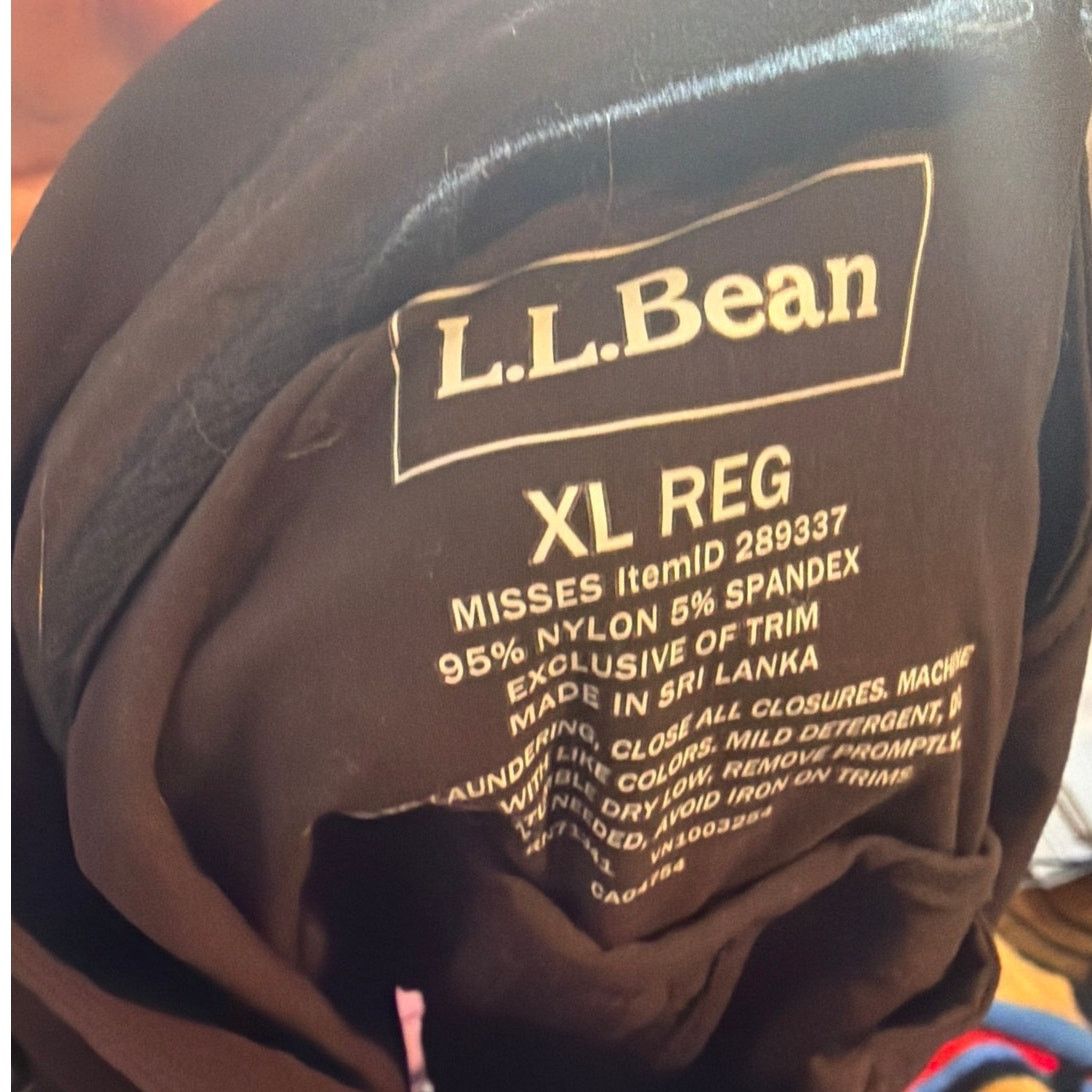 Other LL Bean Jacket Womens XL Black Boundless Softshell Coat Size XL / US 12-14 / IT 48-50 - 5 Thumbnail
