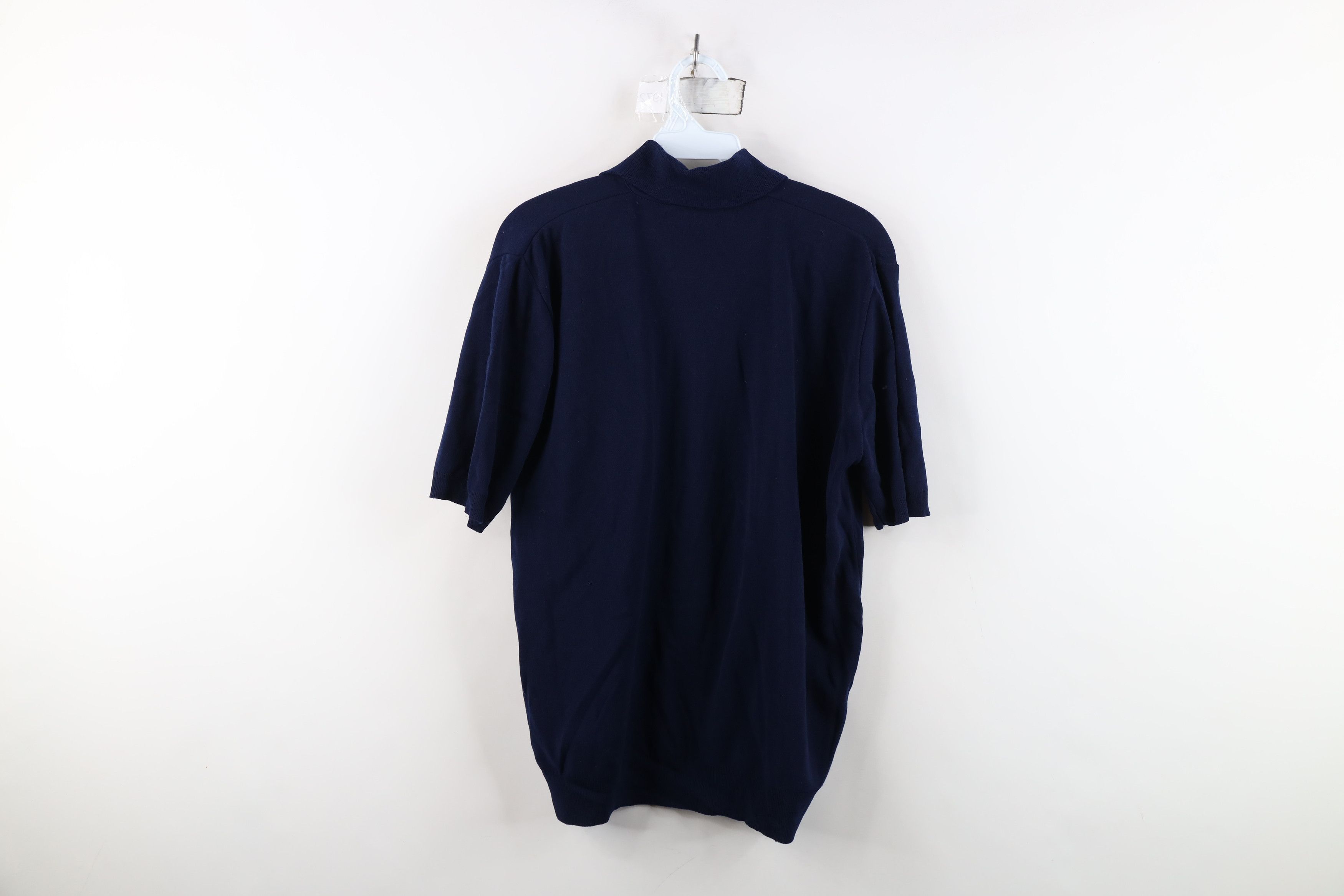 Vintage Vintage 60s 70s Streetwear Knit Short Sleeve Polo Shirt USA Size US L / EU 52-54 / 3 - 11 Thumbnail