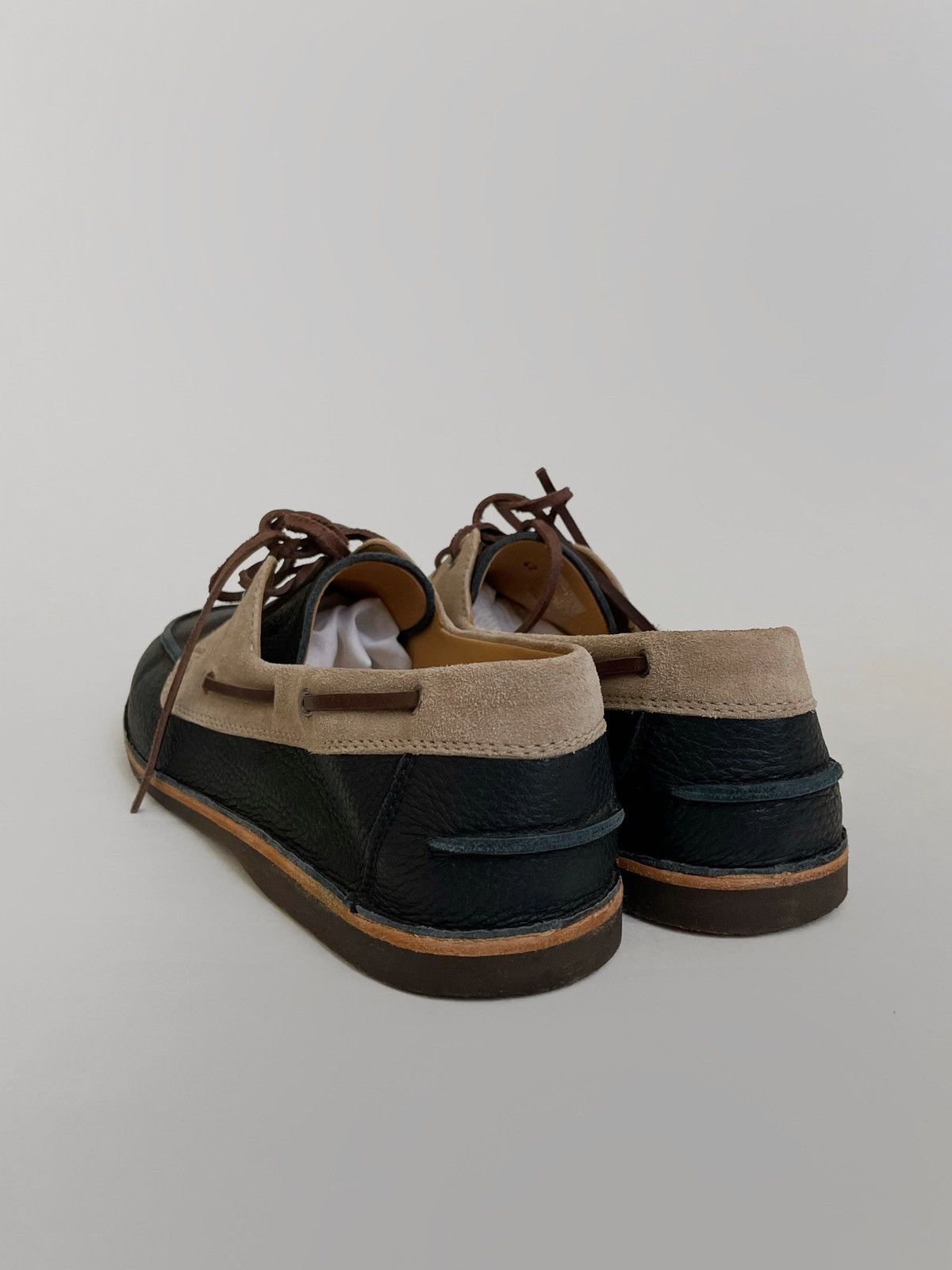 Brunello Cucinelli Brunello Cucinelli leather topsiders shoes Size US 9 / EU 42 - 9 Thumbnail