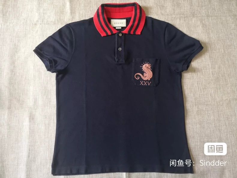 Gucci Gucci Men's Polo shirt short sleeves 2503-Nextarrow Size US S / EU 44-46 / 1 - 1 Thumbnail