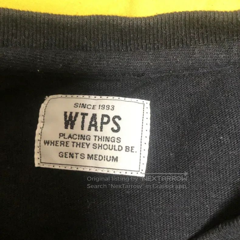 Wtaps Wtaps Black knit short-sleeved Size US M / EU 48-50 / 2 - 4 Thumbnail