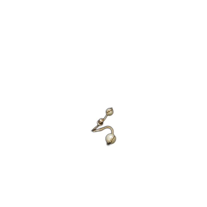 Dior dior irregular pearl single earring Size ONE SIZE - 1 Thumbnail