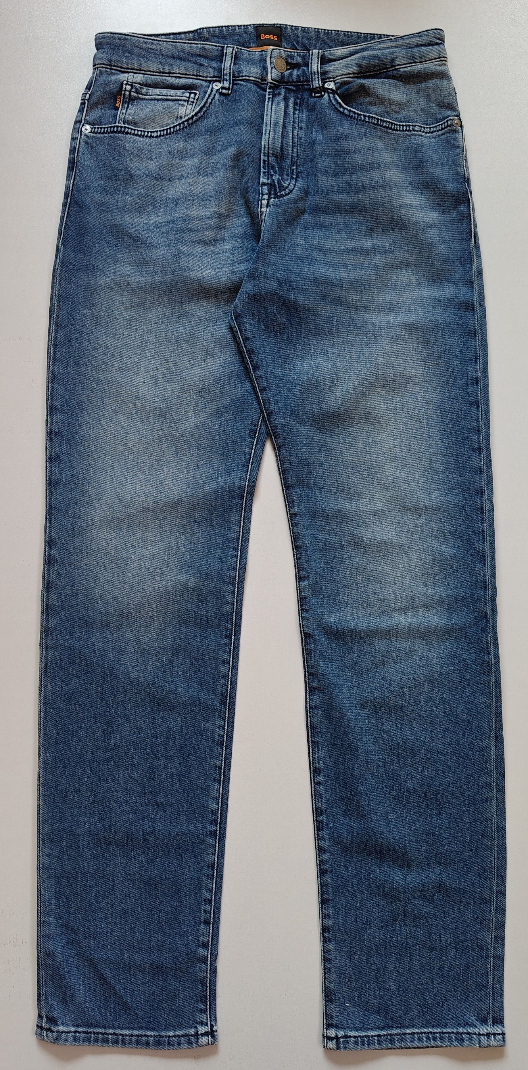 Hugo Boss BOSS RE.MAINE Regular fit men's Jeans Free Shipping T/6085 Size US 31 - 3 Thumbnail