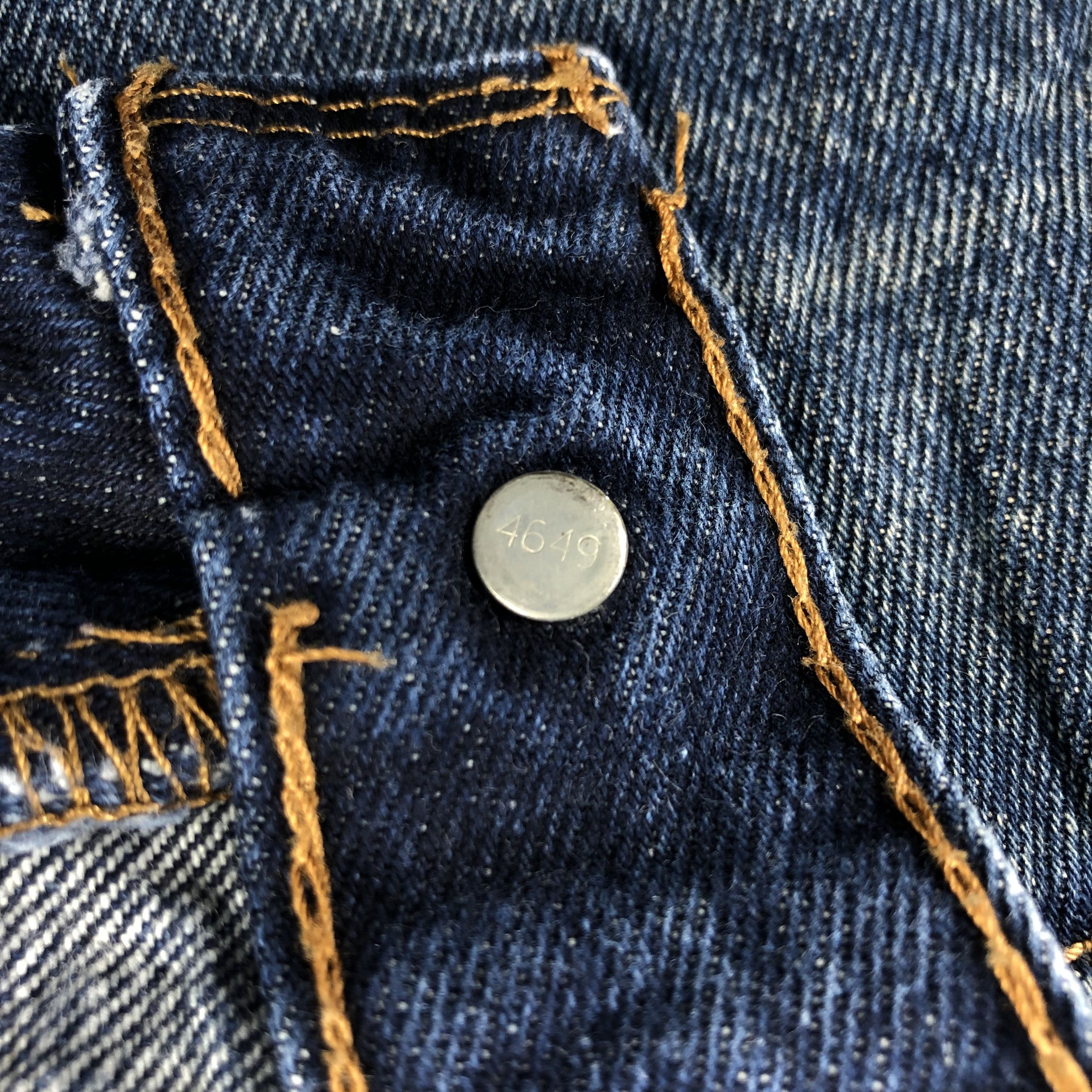 Levi's Vintage Blue Wash Levis 505 Jeans-J2038 Size US 38 / EU 54 - 9 Thumbnail