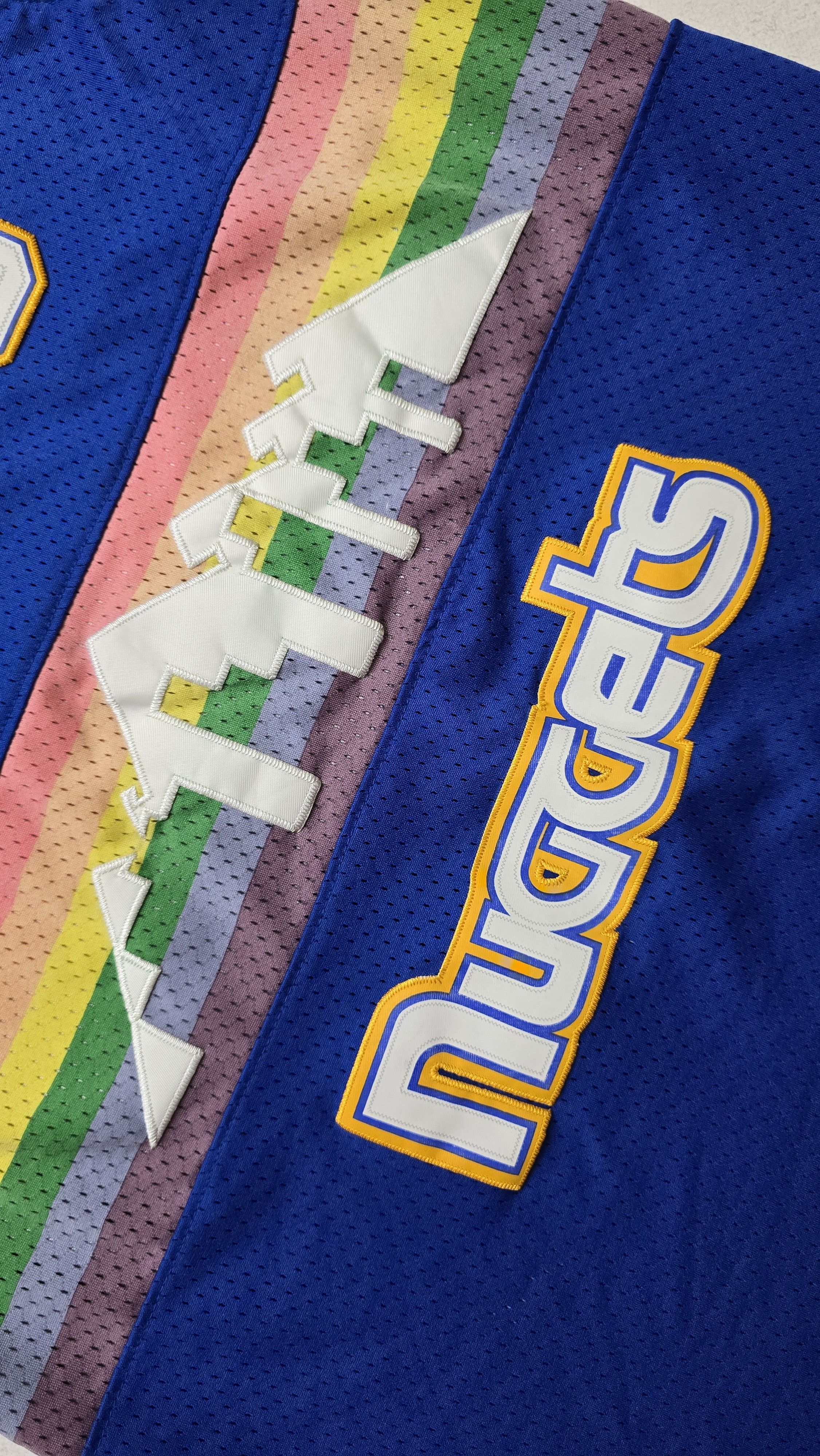 Adidas Denver Nuggets Iverson #3 Hardwood Classics Sewn Jersey Size US M / EU 48-50 / 2 - 9 Thumbnail