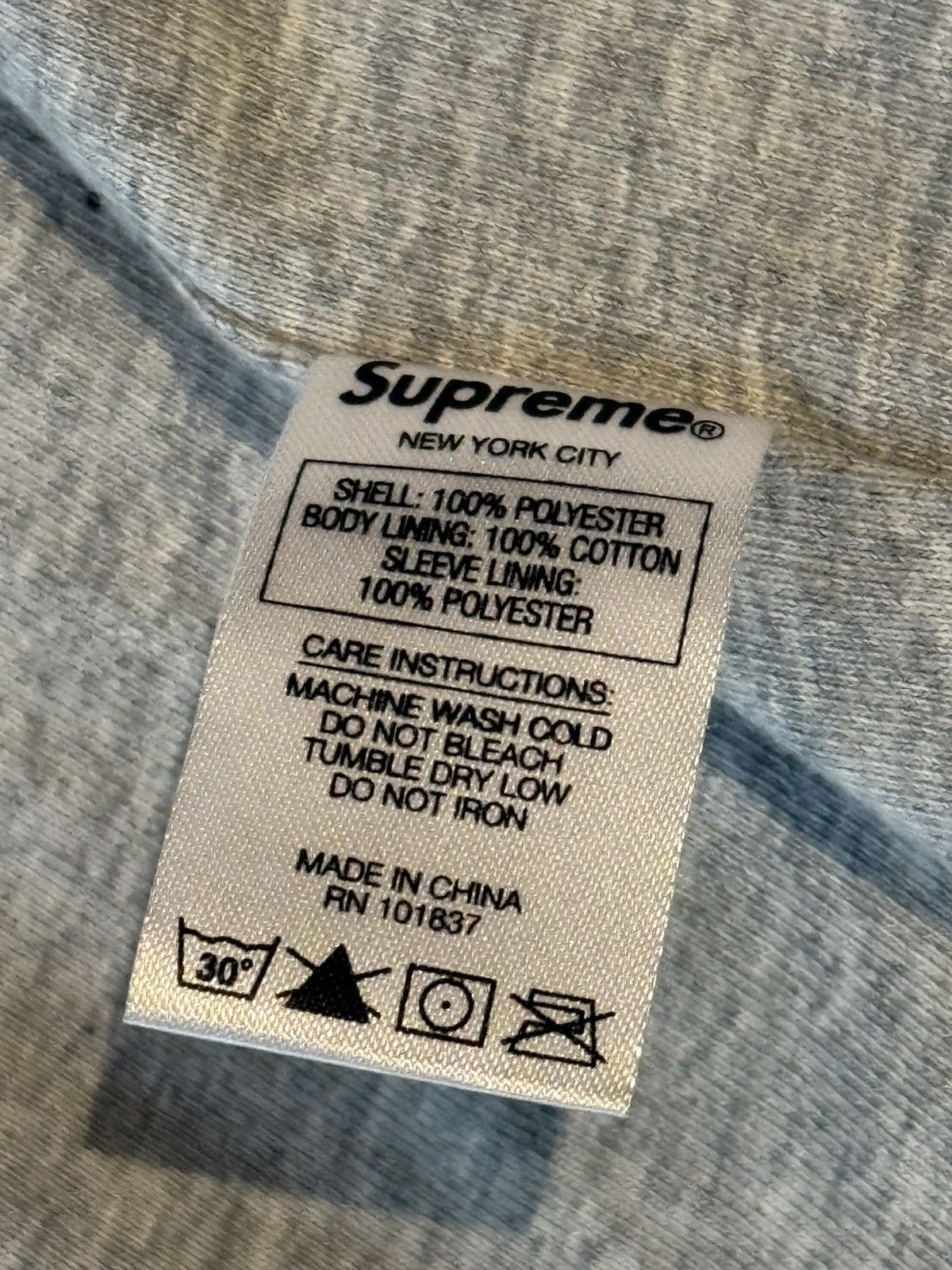 Supreme Supreme Vertical Logo Hooded Coaches Jacket SS 17 Size US L / EU 52-54 / 3 - 4 Thumbnail