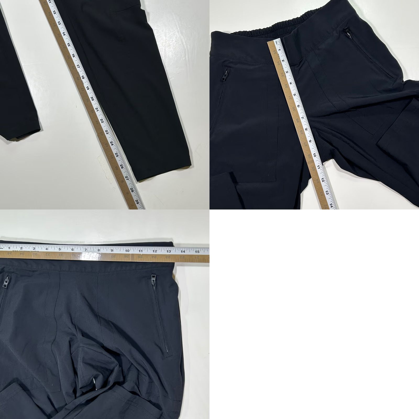 Athleta Athleta Trekkie North Jogger Pants Cargo Pockets Black Womens 2 Size 26" / US 2 / IT 38 - 8 Thumbnail