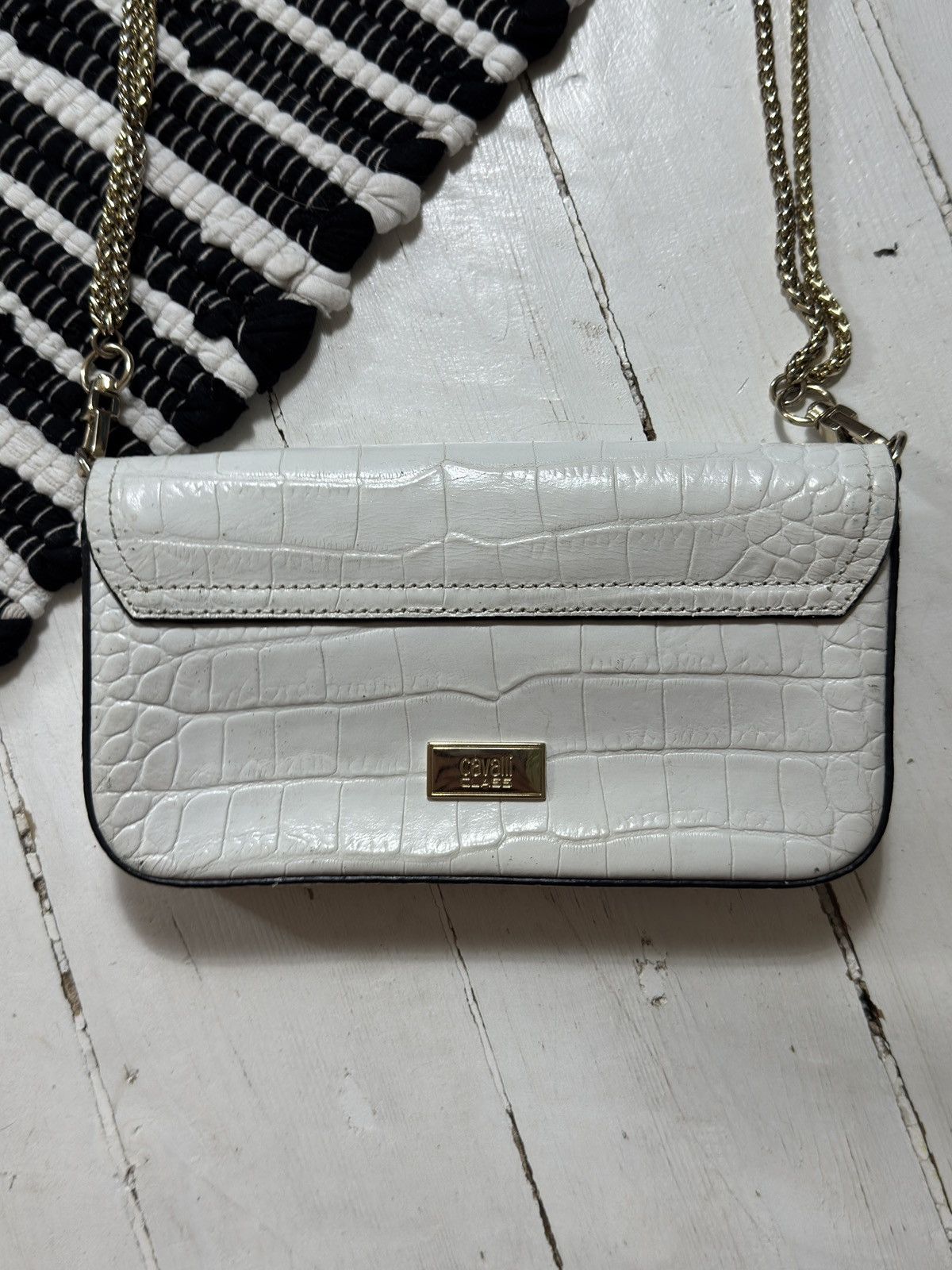 Cavalli Class VINTAGE CAVALLI CLASS CROCODILE MINI BAG Size ONE SIZE - 8 Thumbnail