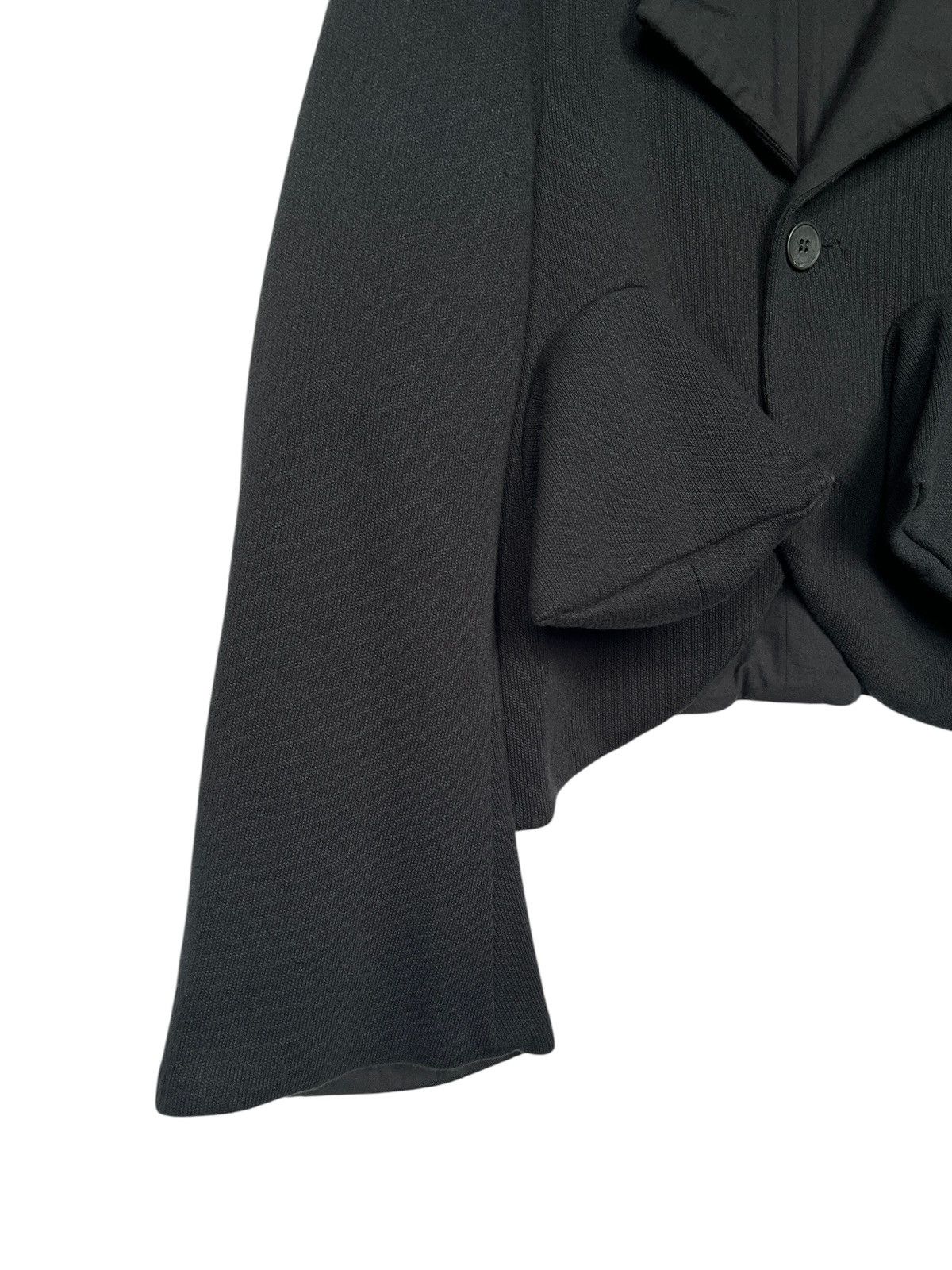 Christopher Nemeth Vintage 1990s Nemeth Unusual Cropped Blazer Jacket Size US M / EU 48-50 / 2 - 3 Thumbnail