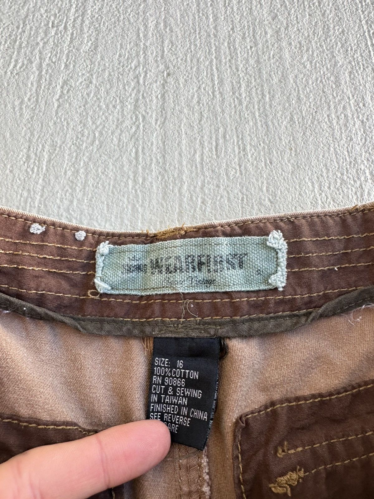 Other Vintage Cargo Pants Size 38" / US 16 / IT 52 - 3 Thumbnail
