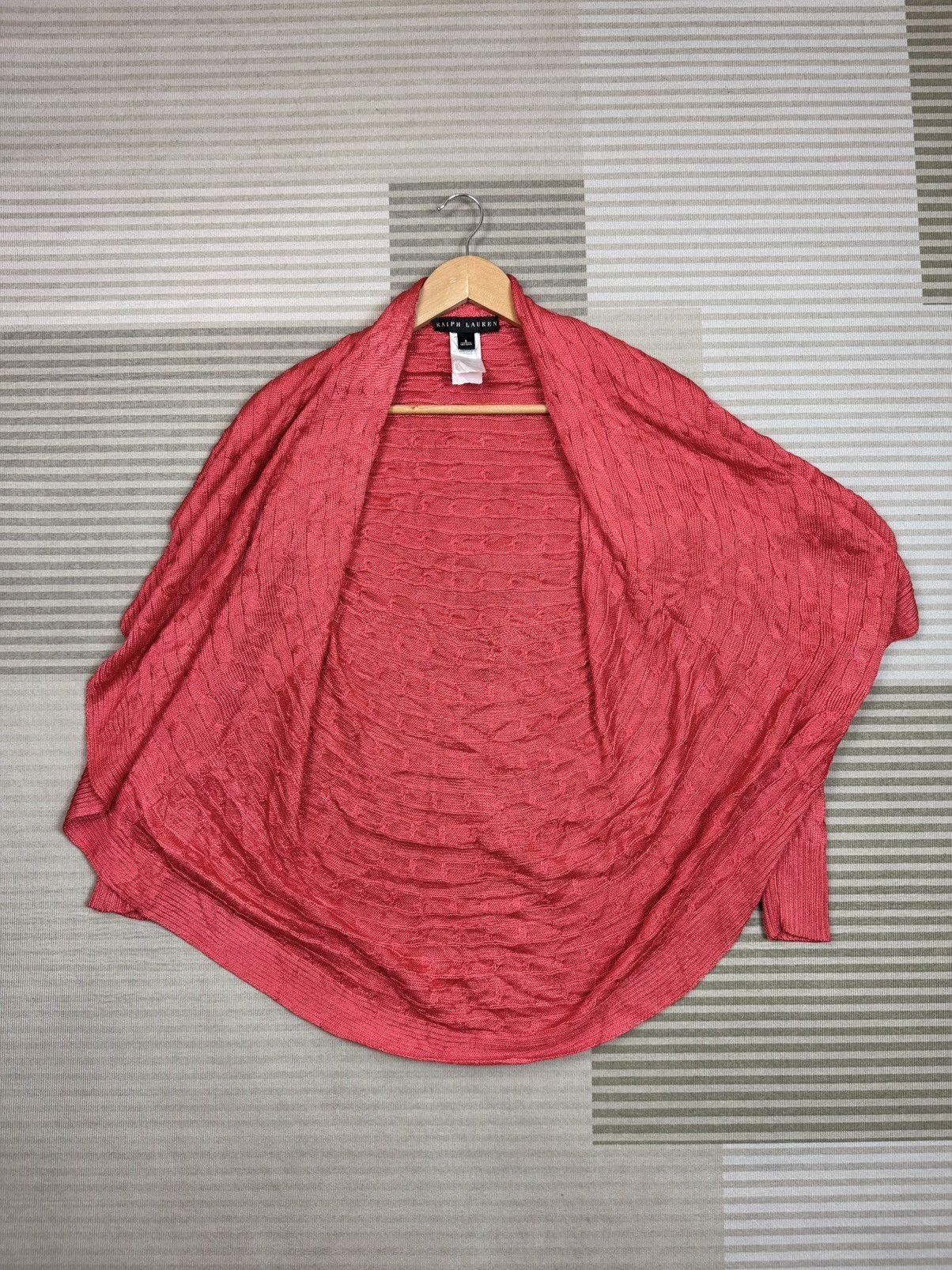 Ralph Lauren Ralph Lauren Cardigan Cable 100% Silk Size S / US 4 / IT 40 - 3 Thumbnail