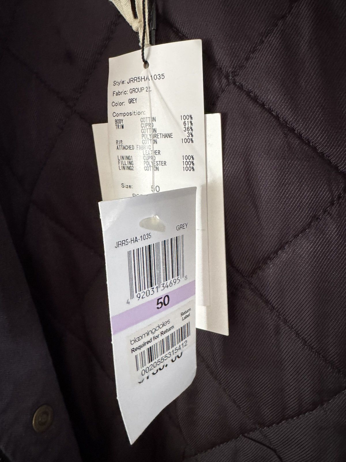Robert Geller Robert Geller Belted Cotton Bomber Size US L / EU 52-54 / 3 - 6 Thumbnail