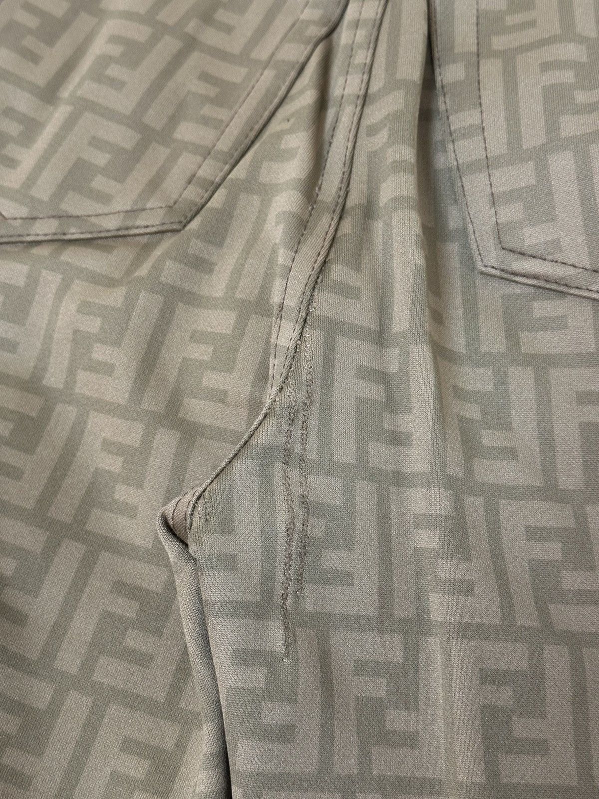 Fendi 🔥 Fendi Roma Zucca Denim Jeans Pants Monogram Trousers FF Size 28" / US 6 / IT 42 - 9 Thumbnail