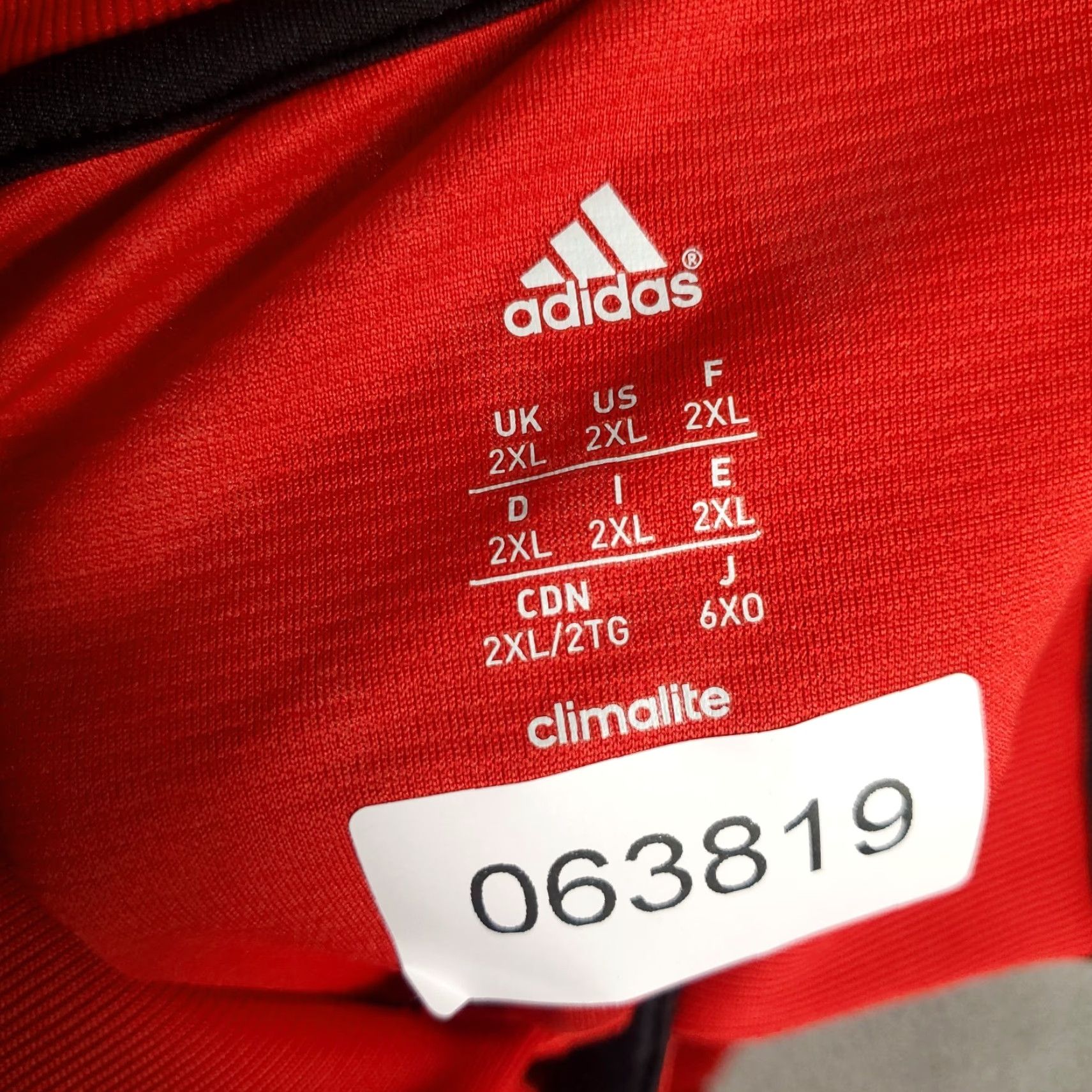 Adidas adidas Polo Shirt Mens Size 2XL Red Golf Casual Short Sleeve Polo Shirt Adidas Red 2XL Mens Short Sleeve Casual Golf Polo Shirt Size US XXL / EU 58 / 5 - 7 Thumbnail