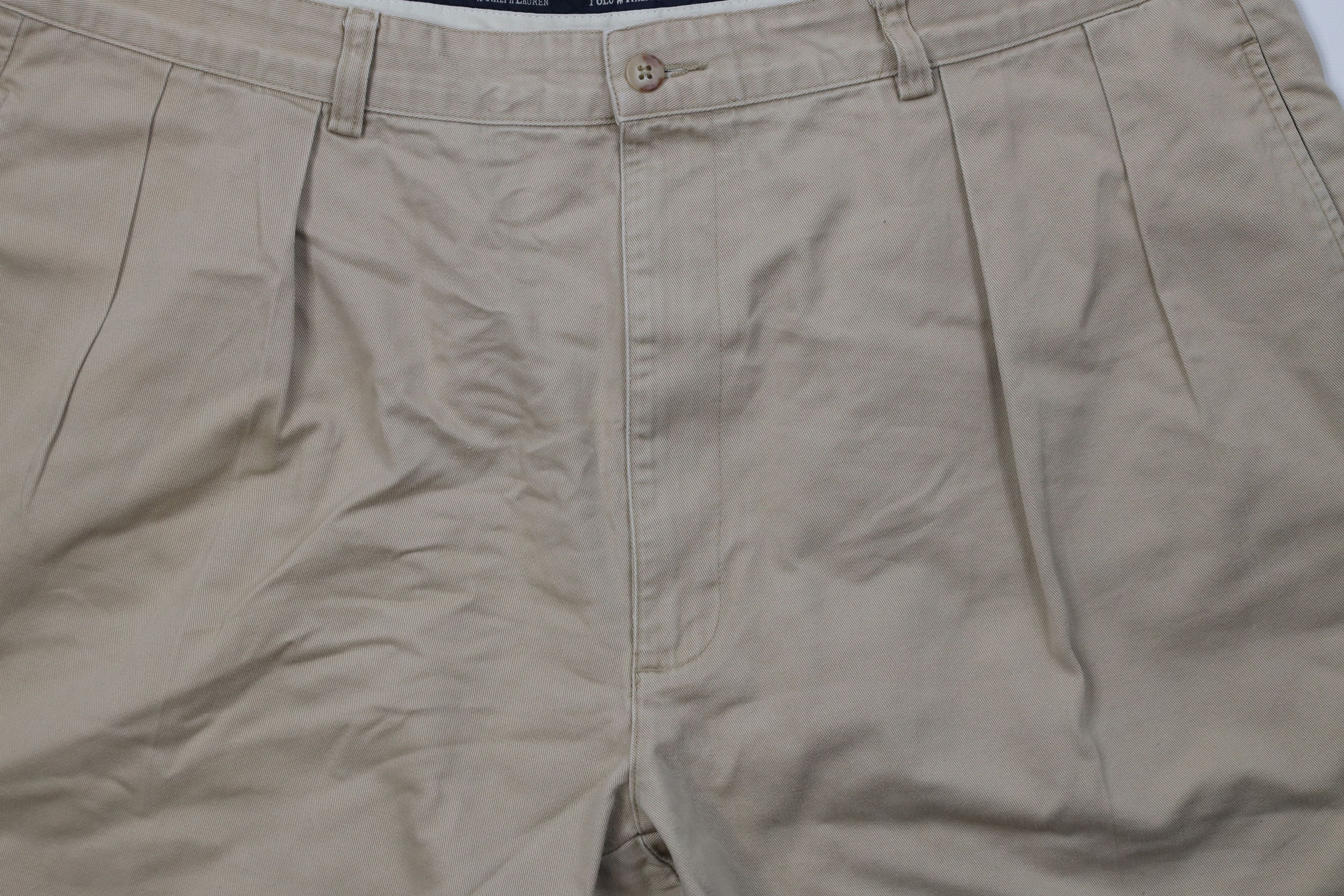 Ralph Lauren Vintage 90s Ralph Lauren Above Knee Chino Shorts Cotton Size US 40 / EU 56 - 3 Thumbnail